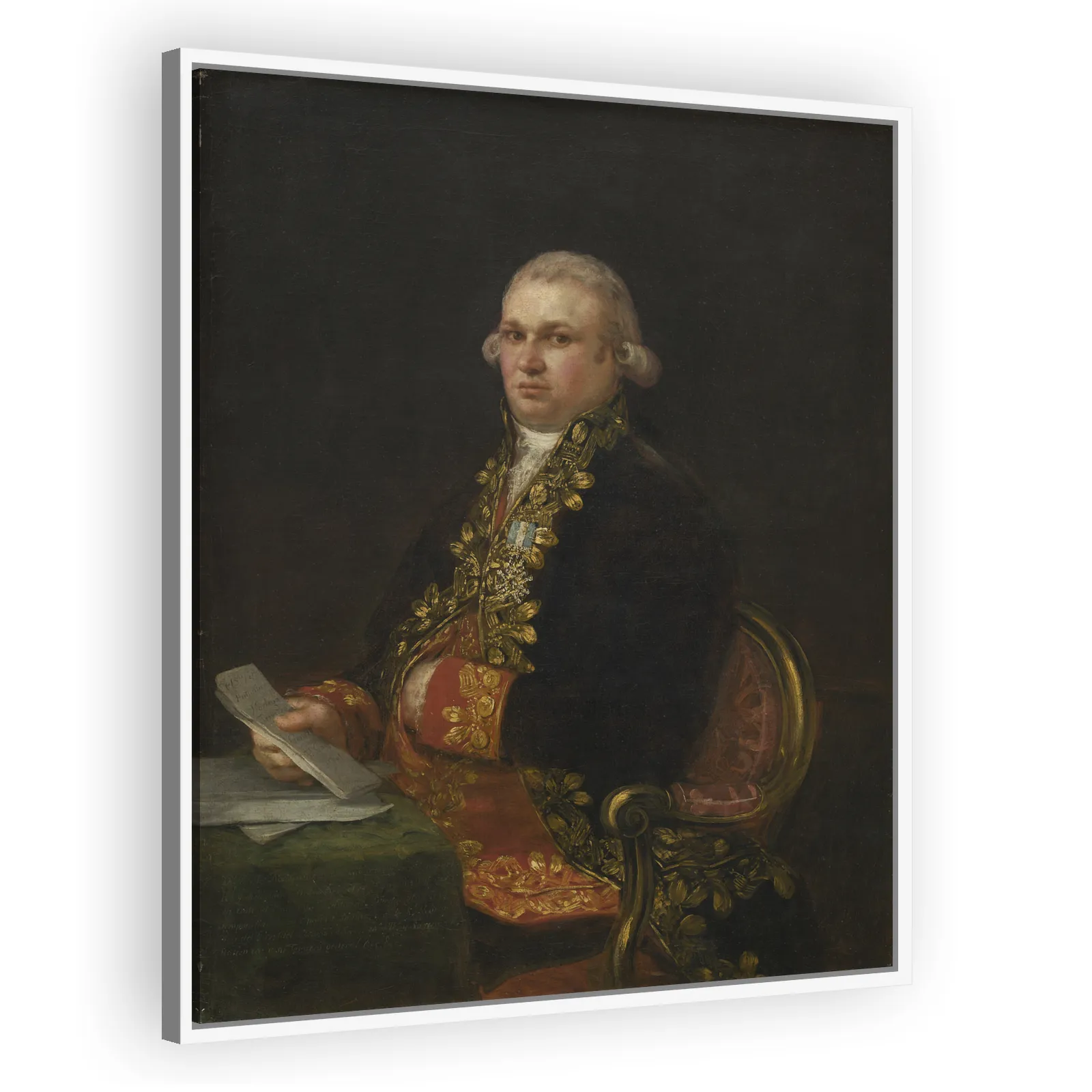 Don Antonio Noriega by Francisco Goya - view 5 thumbnail