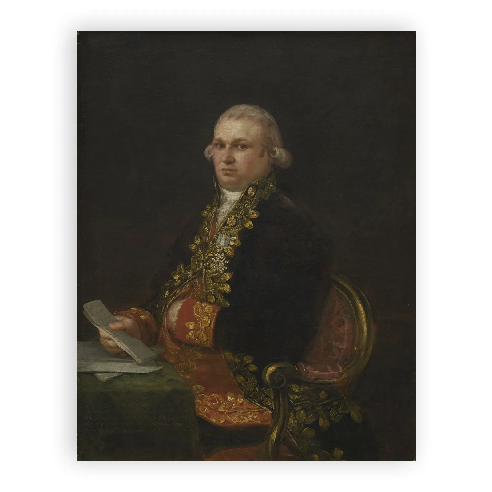 Don Antonio Noriega by Francisco Goya - view 6 thumbnail