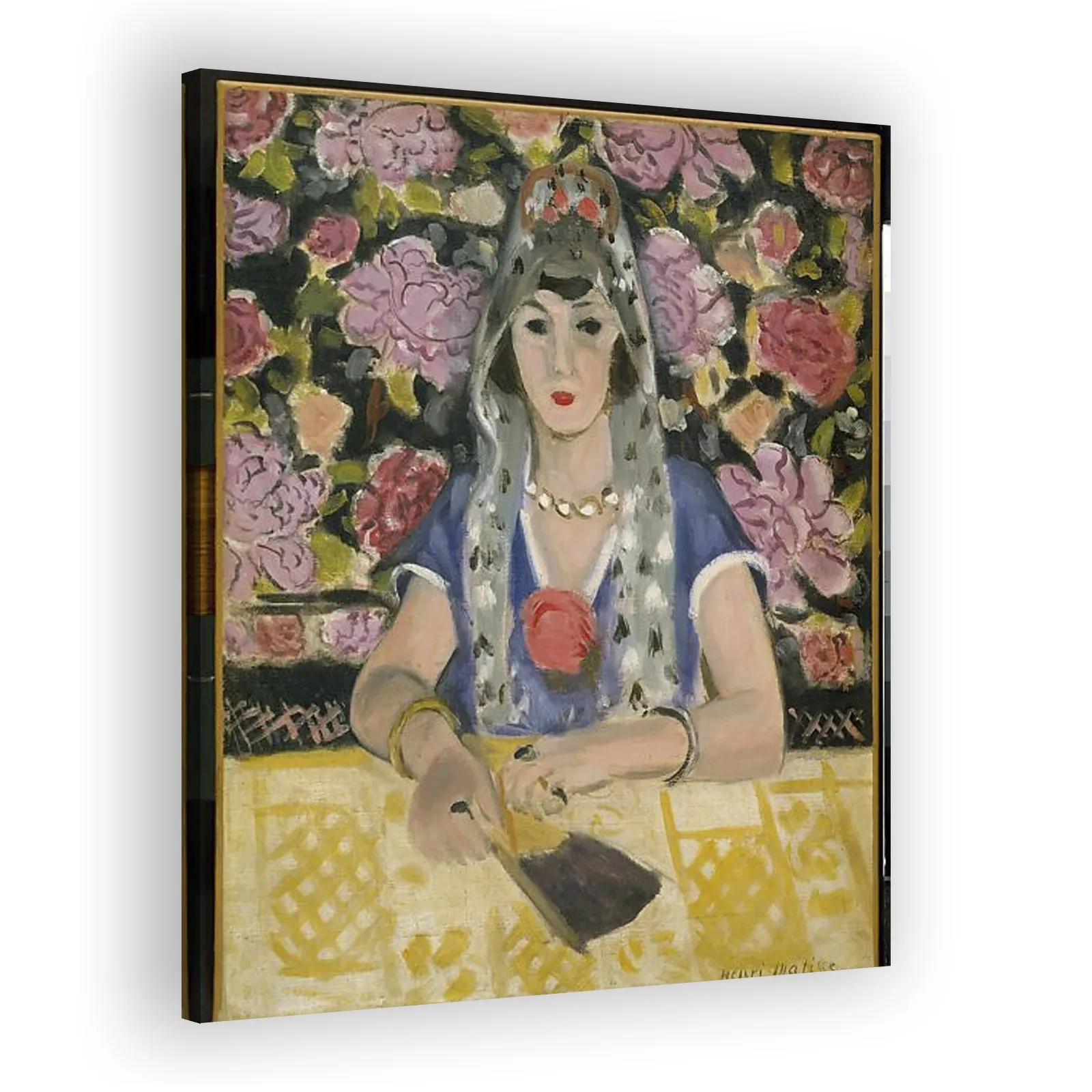 Espagnole: Harmonie en bleu by Henri Matisse - view 2 thumbnail