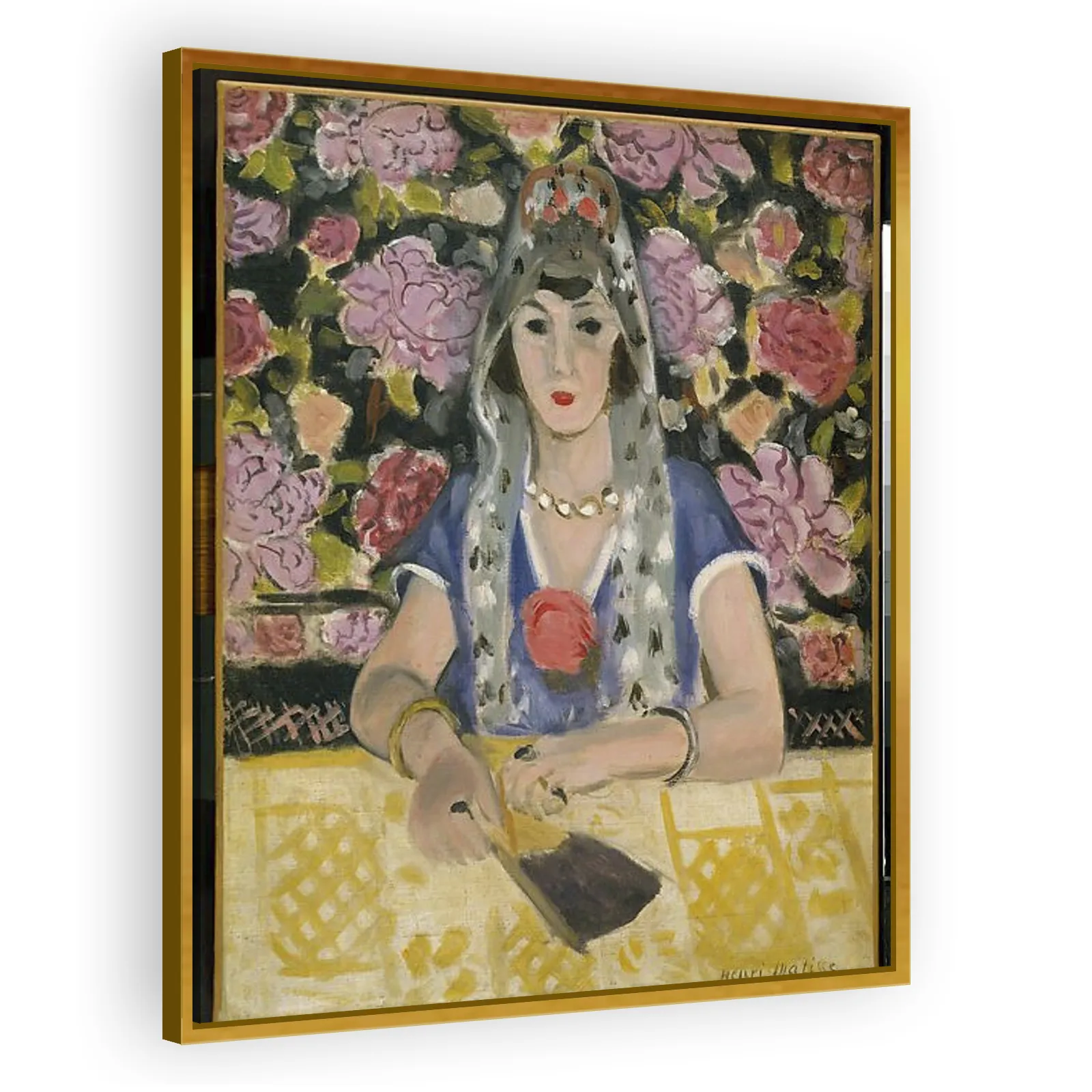 Espagnole: Harmonie en bleu by Henri Matisse - view 3 thumbnail