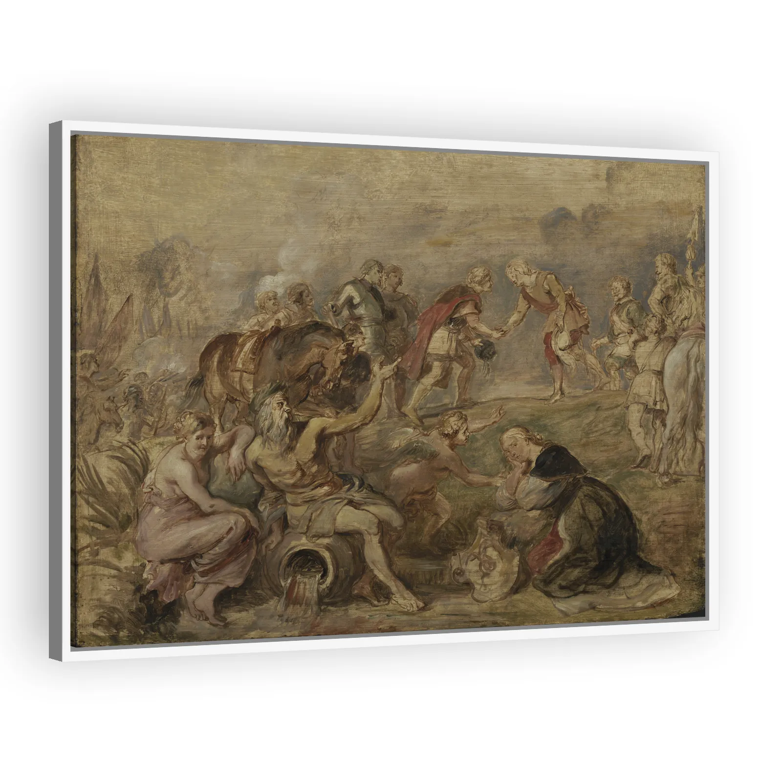 Meeting of King Ferdinand of Hungary and Cardinal-Infante Ferdinand of Spain at Nördlingen by Peter Paul Rubens - view 5 thumbnail