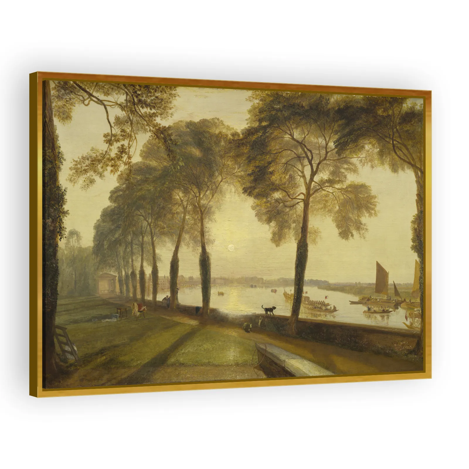 Mortlake Terrace by J M W Turner - view 3 thumbnail
