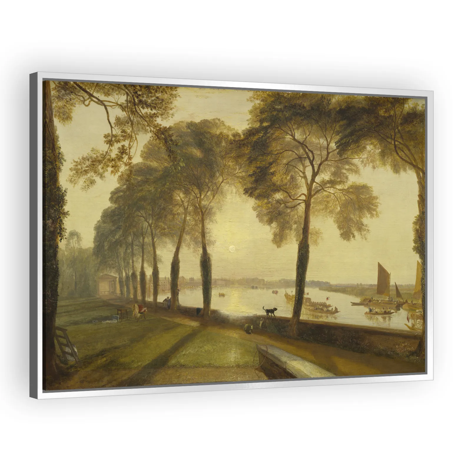Mortlake Terrace by J M W Turner - view 4 thumbnail