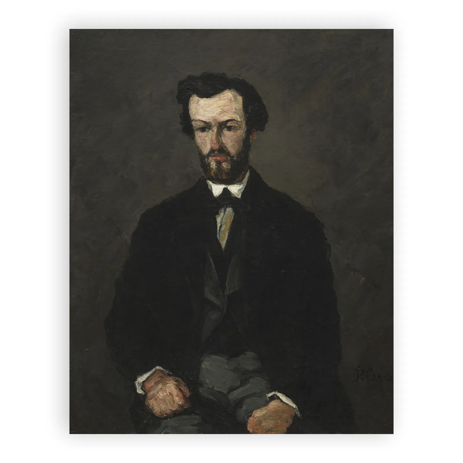 Antony Valabrègue by Paul Cezanne - view 6 thumbnail