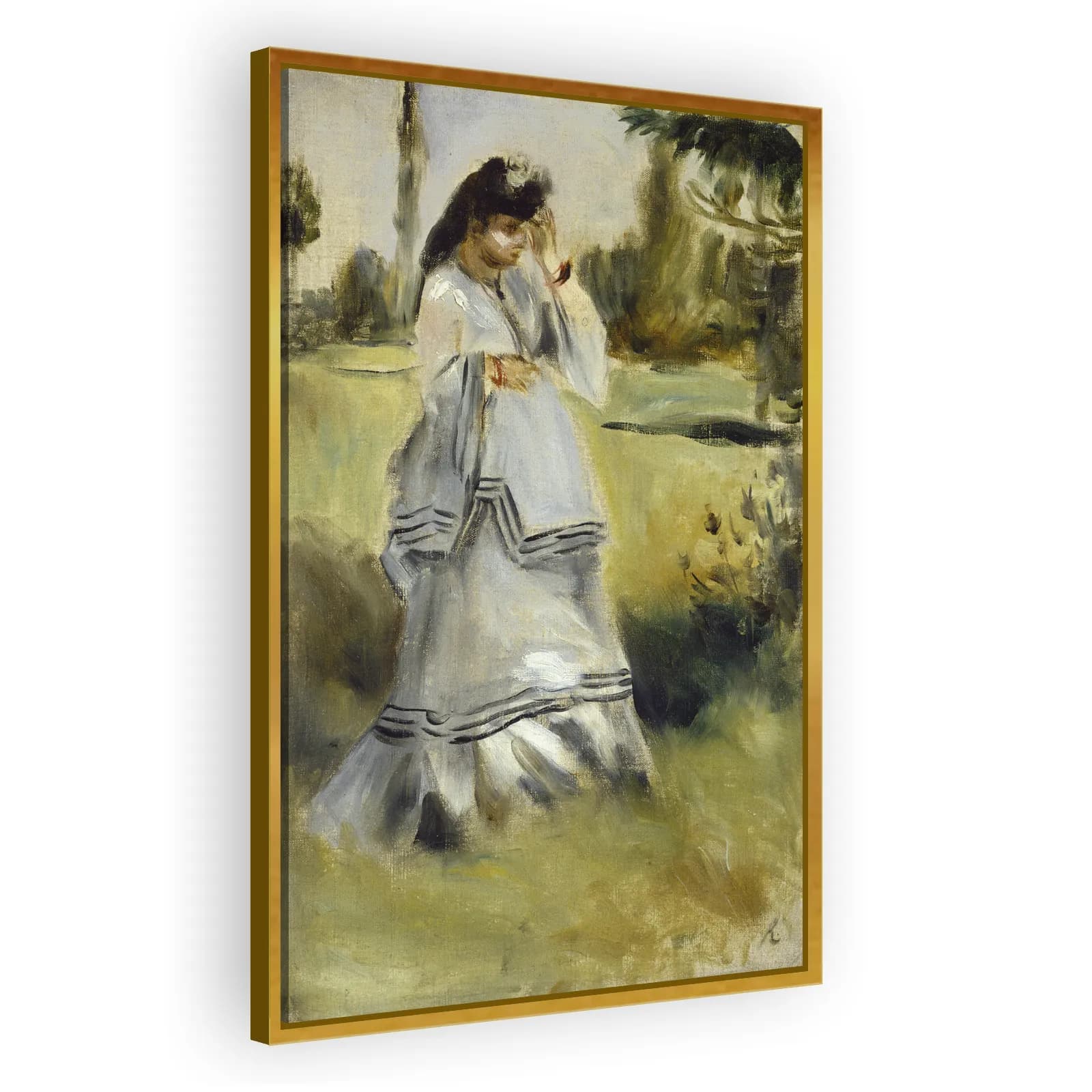 Woman in a Park by Pierre Auguste Renoir - view 3 thumbnail
