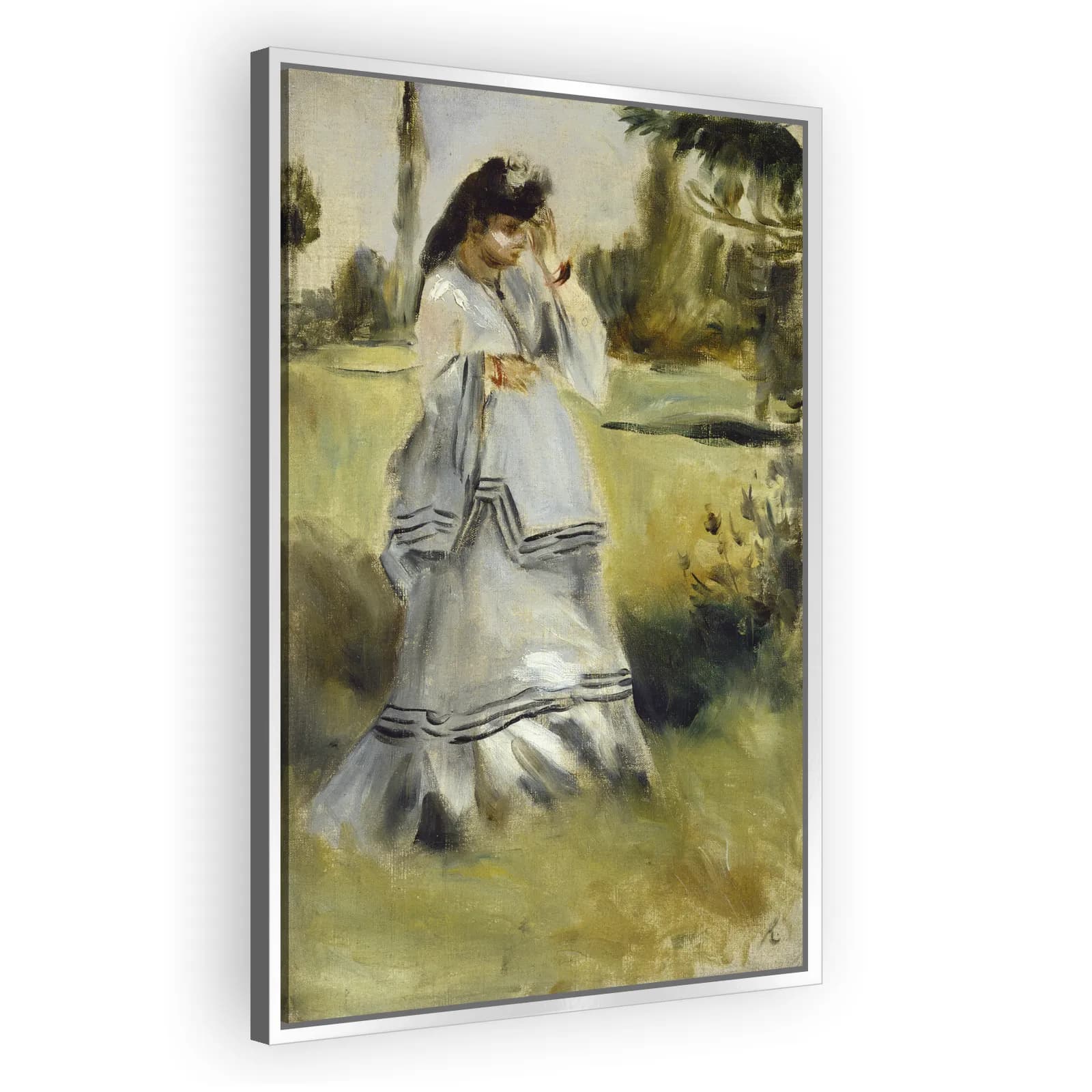 Woman in a Park by Pierre Auguste Renoir - view 4 thumbnail