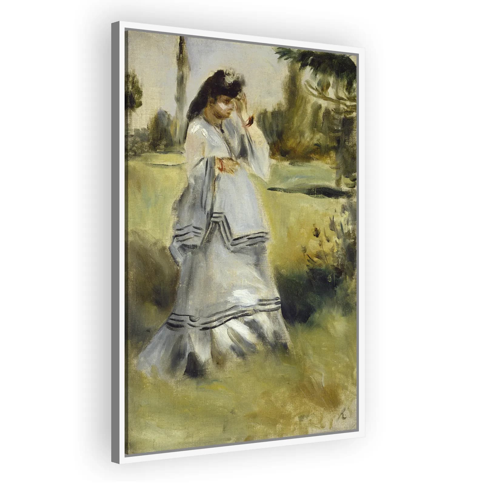 Woman in a Park by Pierre Auguste Renoir - view 5 thumbnail