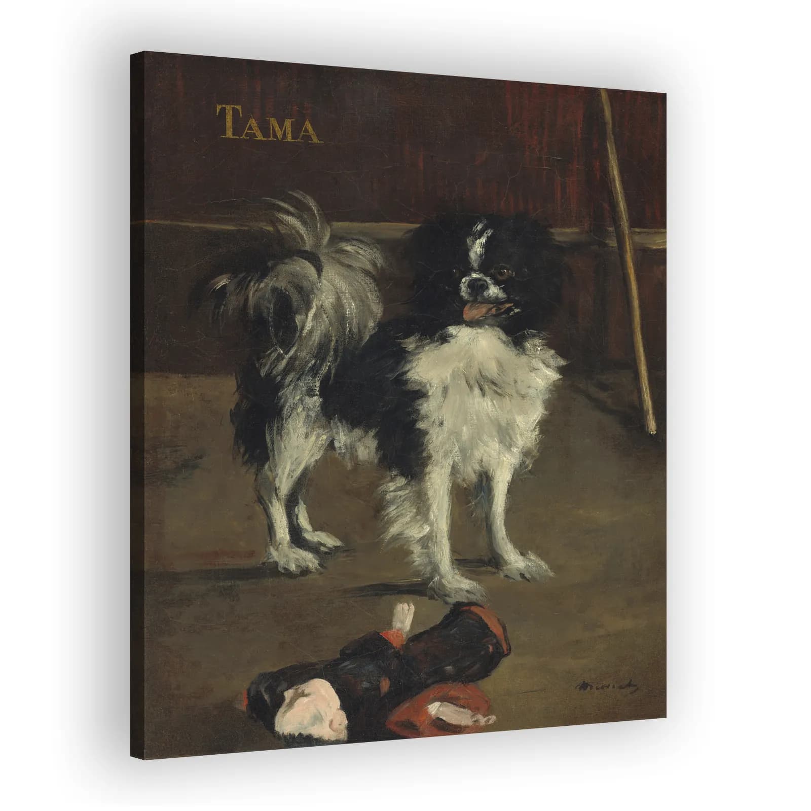 Tama, the Japanese Dog by Edouard Manet - view 2 thumbnail