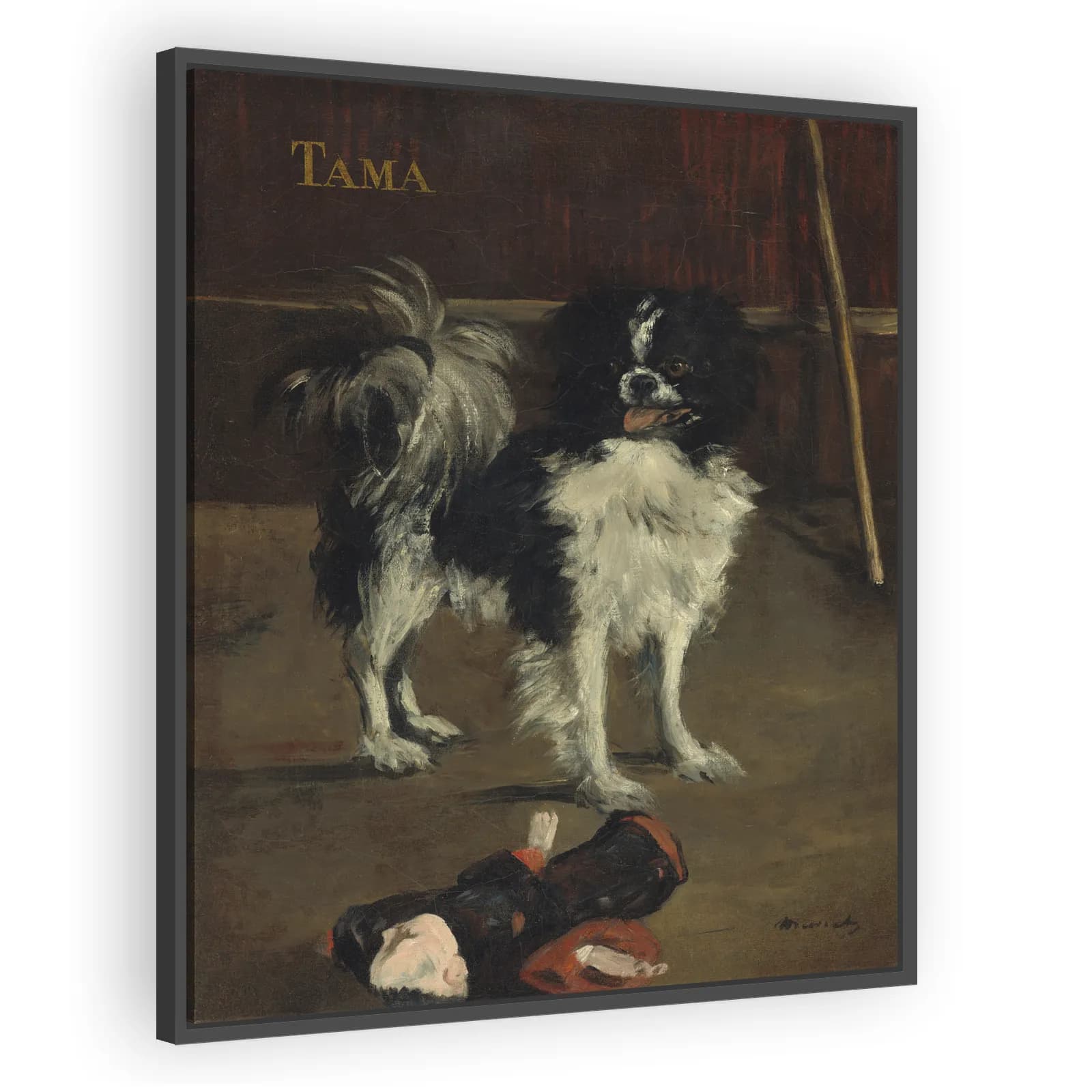 Tama, the Japanese Dog by Edouard Manet