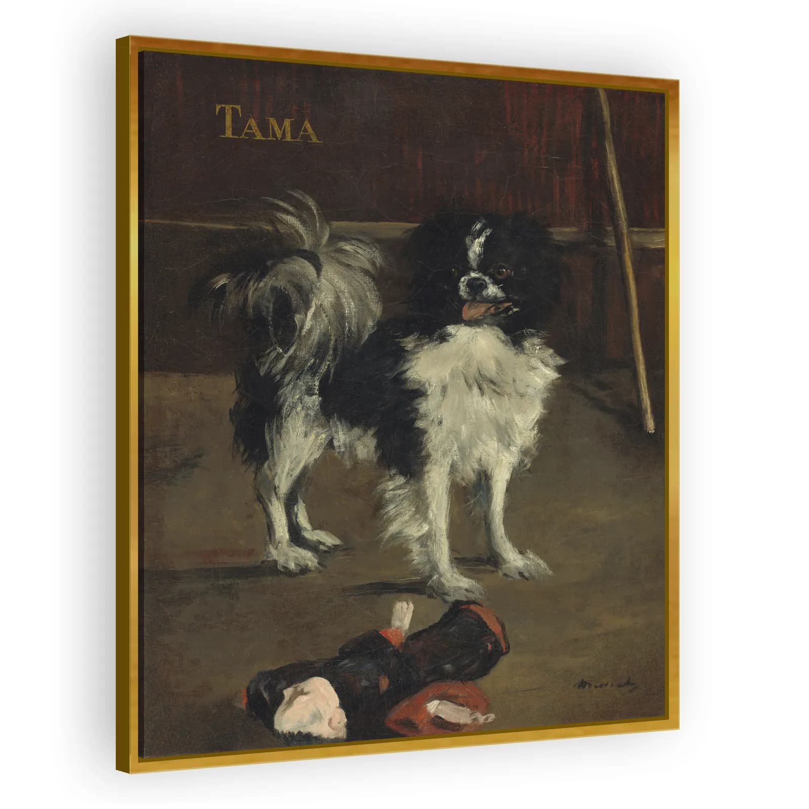 Tama, the Japanese Dog by Edouard Manet - view 3 thumbnail