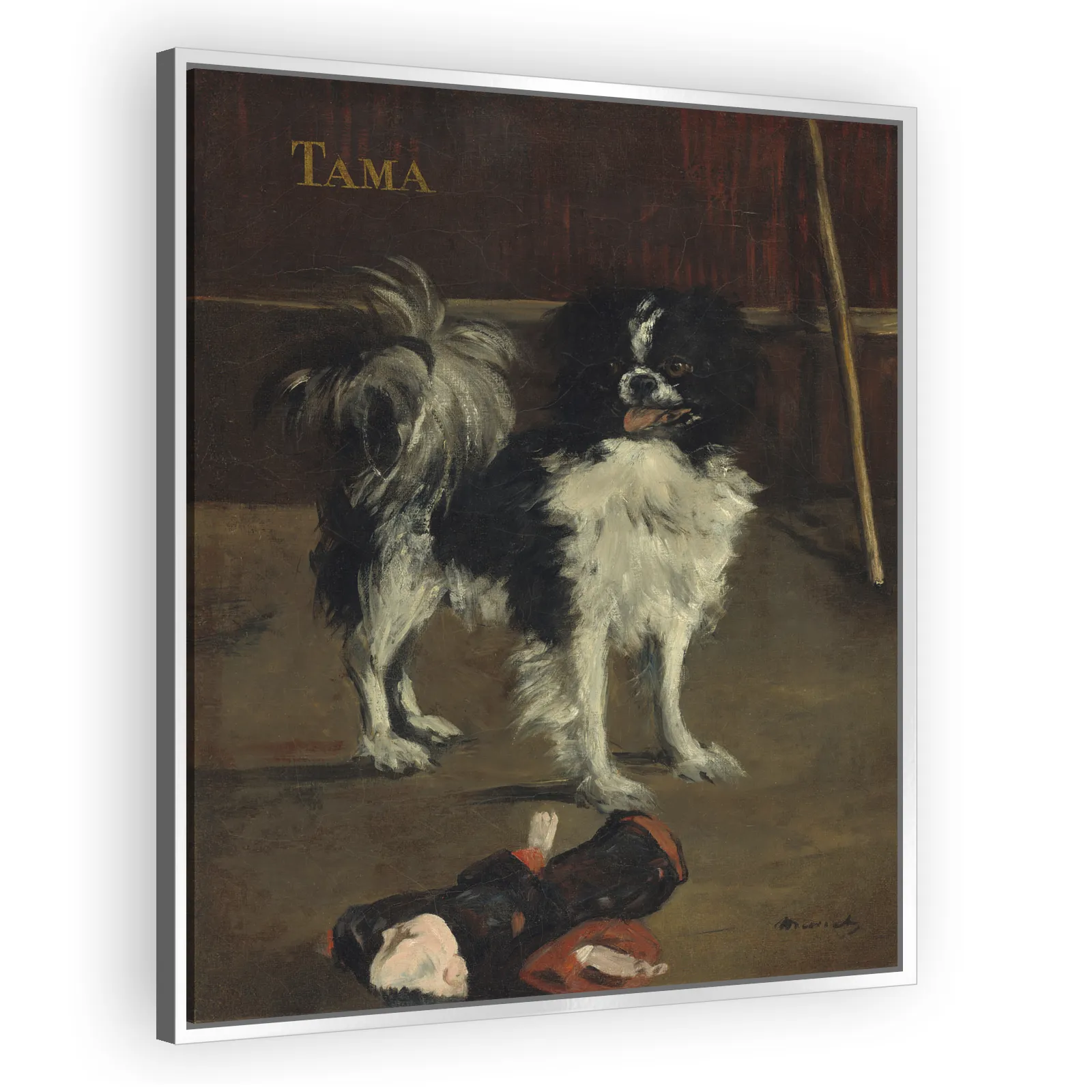 Tama, the Japanese Dog by Edouard Manet - view 4 thumbnail