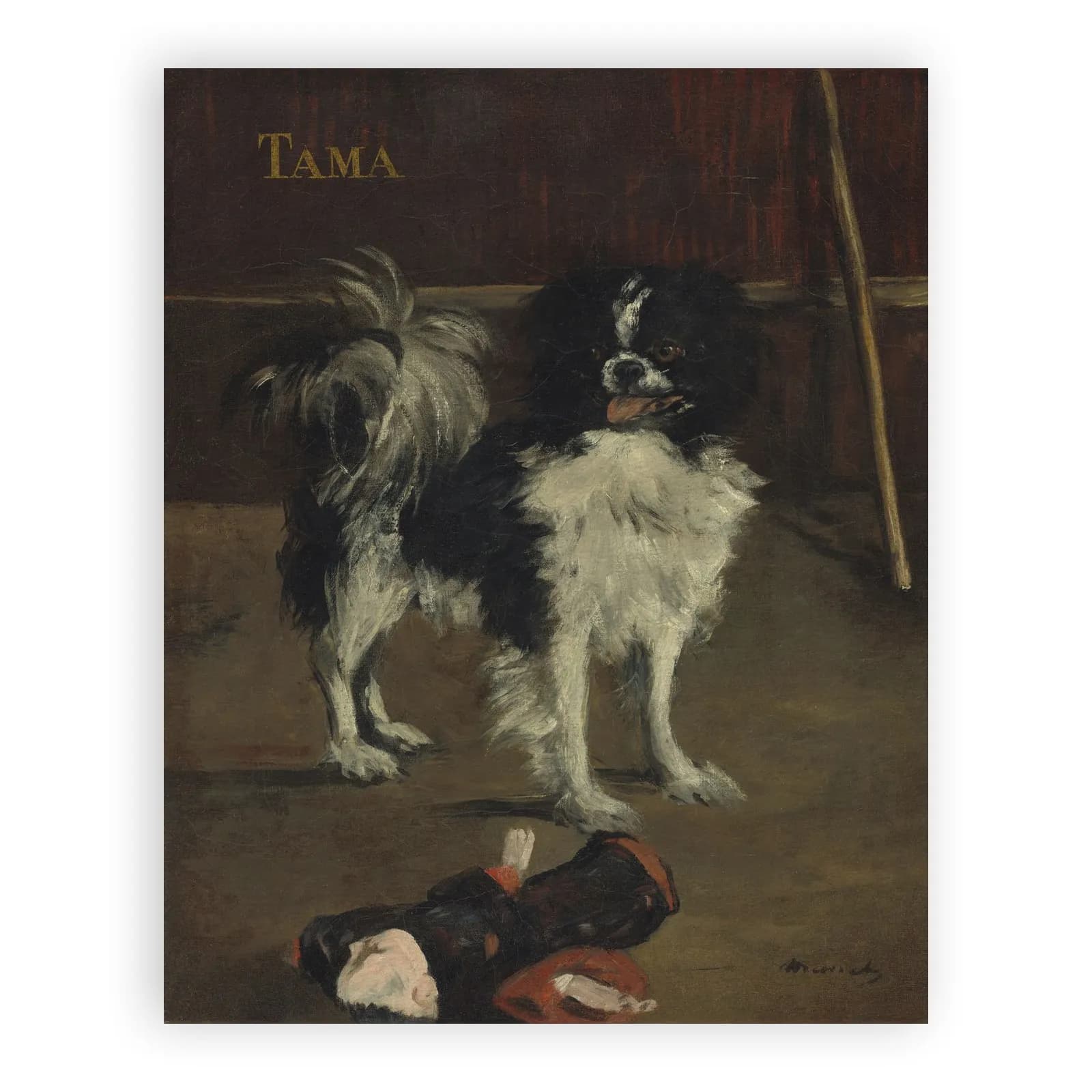 Tama, the Japanese Dog by Edouard Manet - view 6 thumbnail