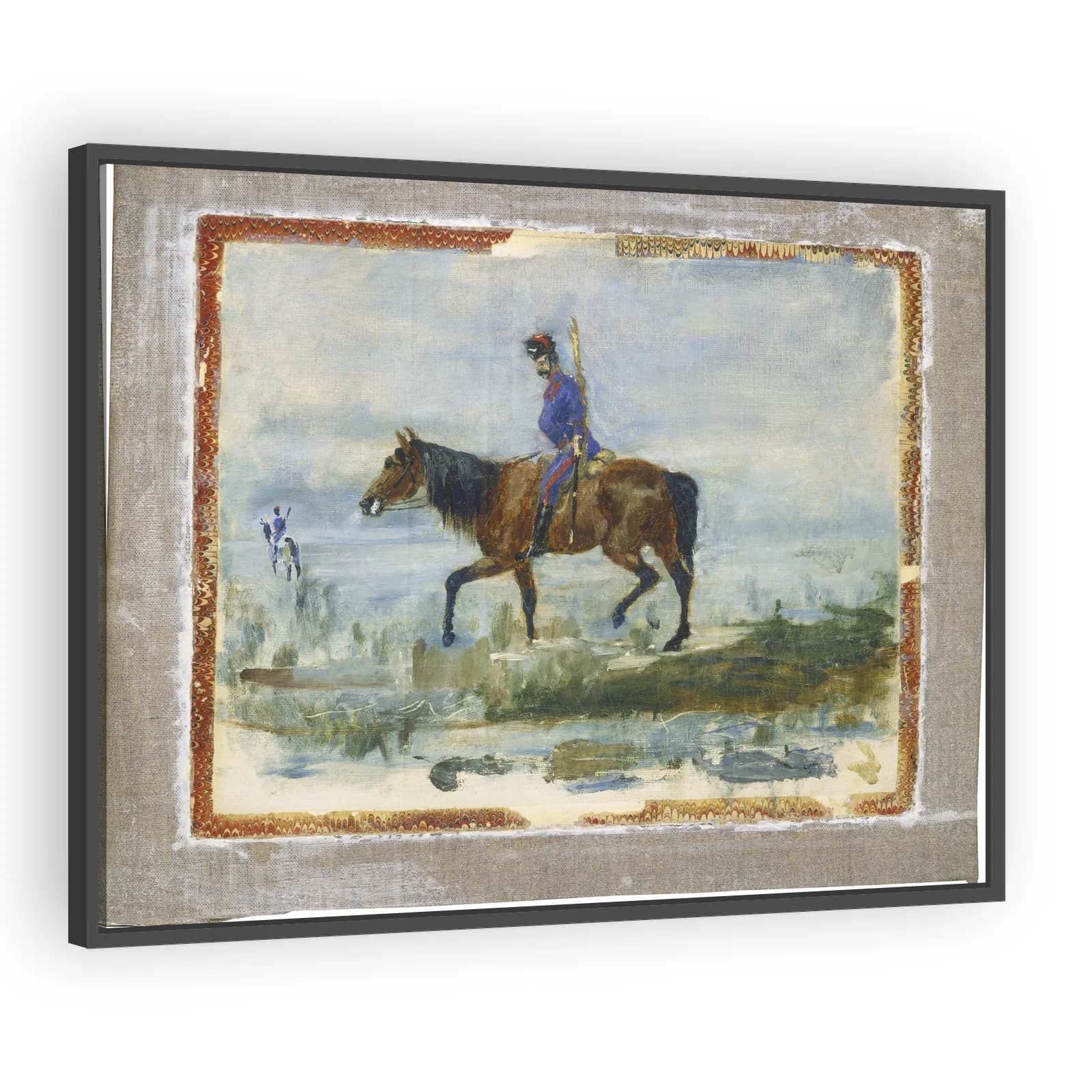 Hussars by Henri De Toulouse Lautrec