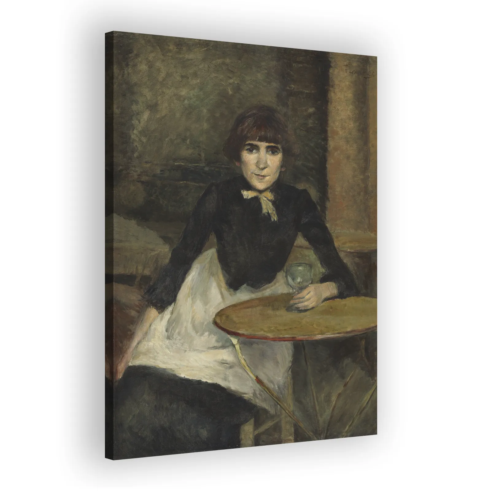A la Bastille (Jeanne Wenz) by Henri De Toulouse Lautrec - view 2 thumbnail