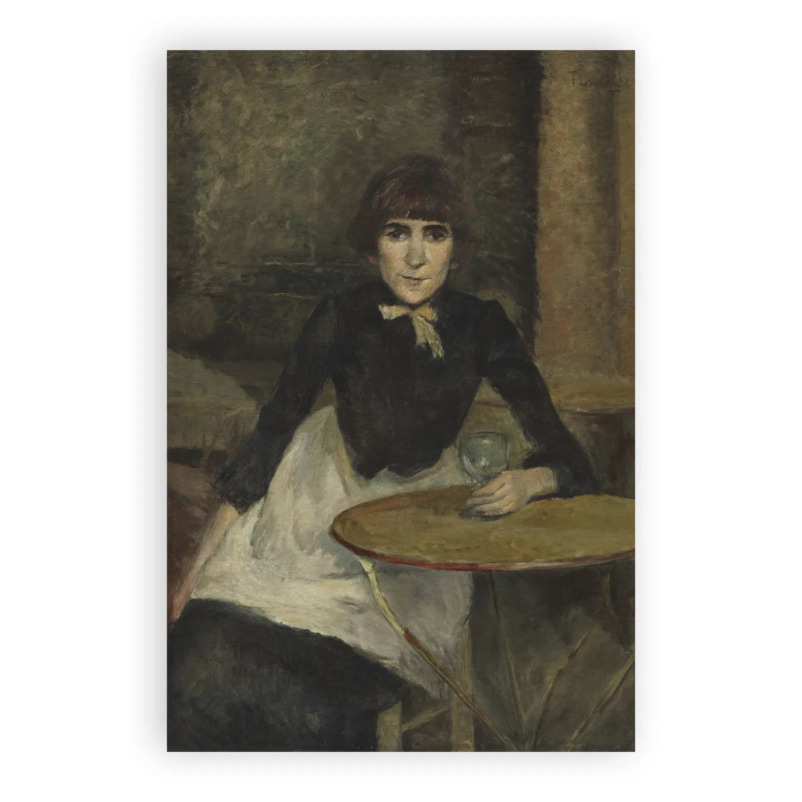 A la Bastille (Jeanne Wenz) by Henri De Toulouse Lautrec - view 6 thumbnail