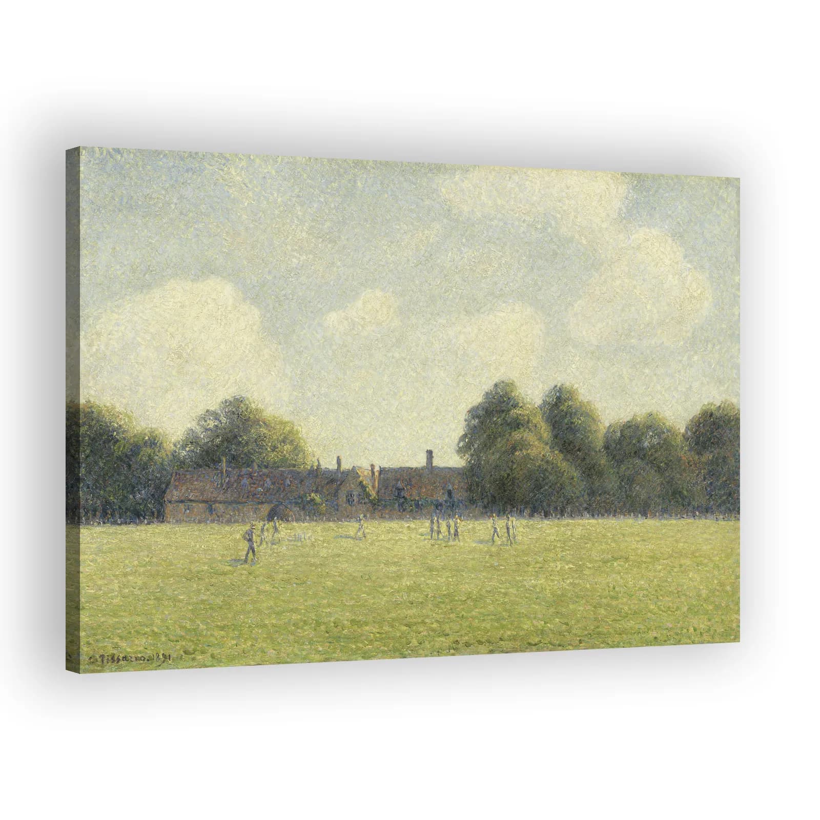 Hampton Court Green by Camille Pissarro - view 2 thumbnail
