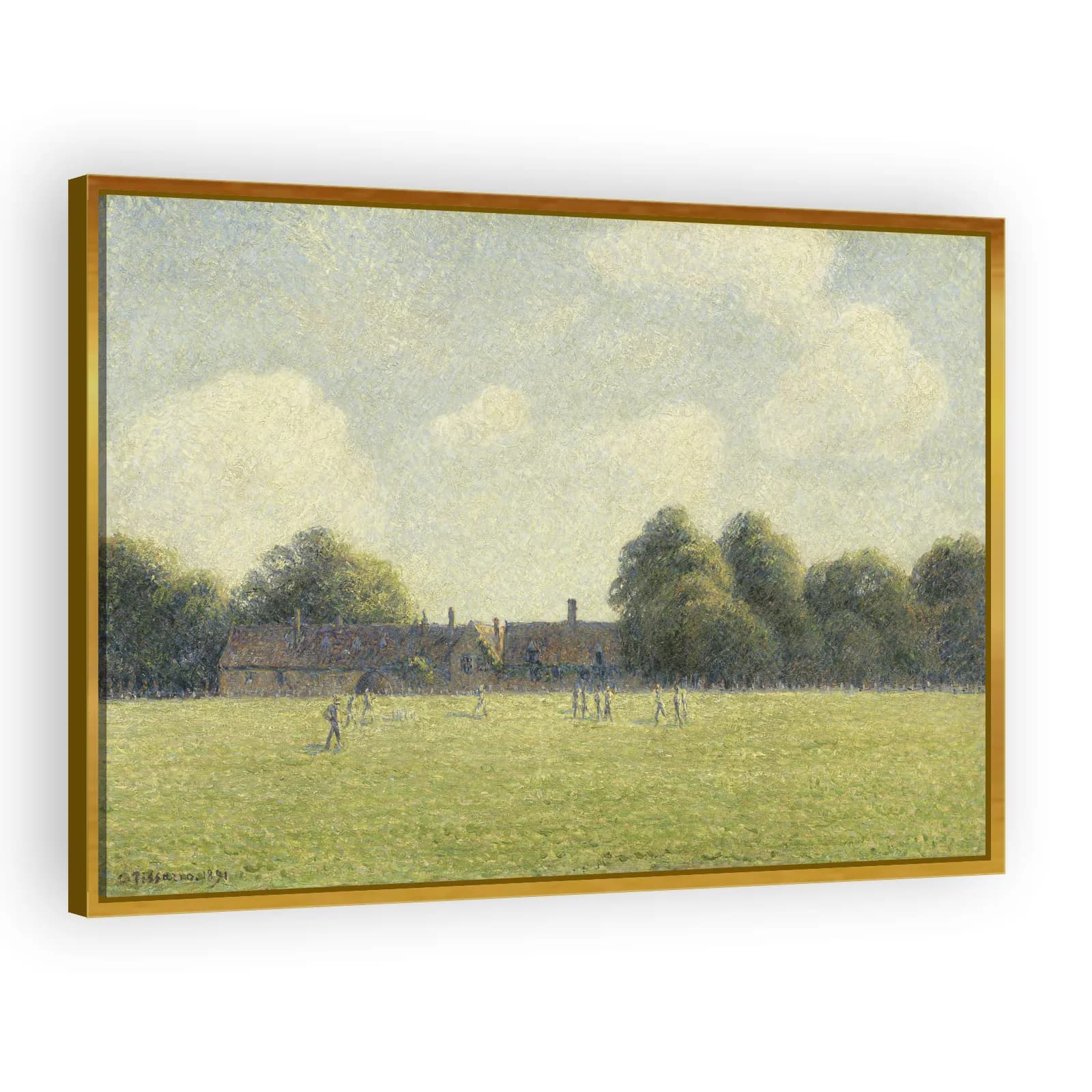 Hampton Court Green by Camille Pissarro - view 3 thumbnail