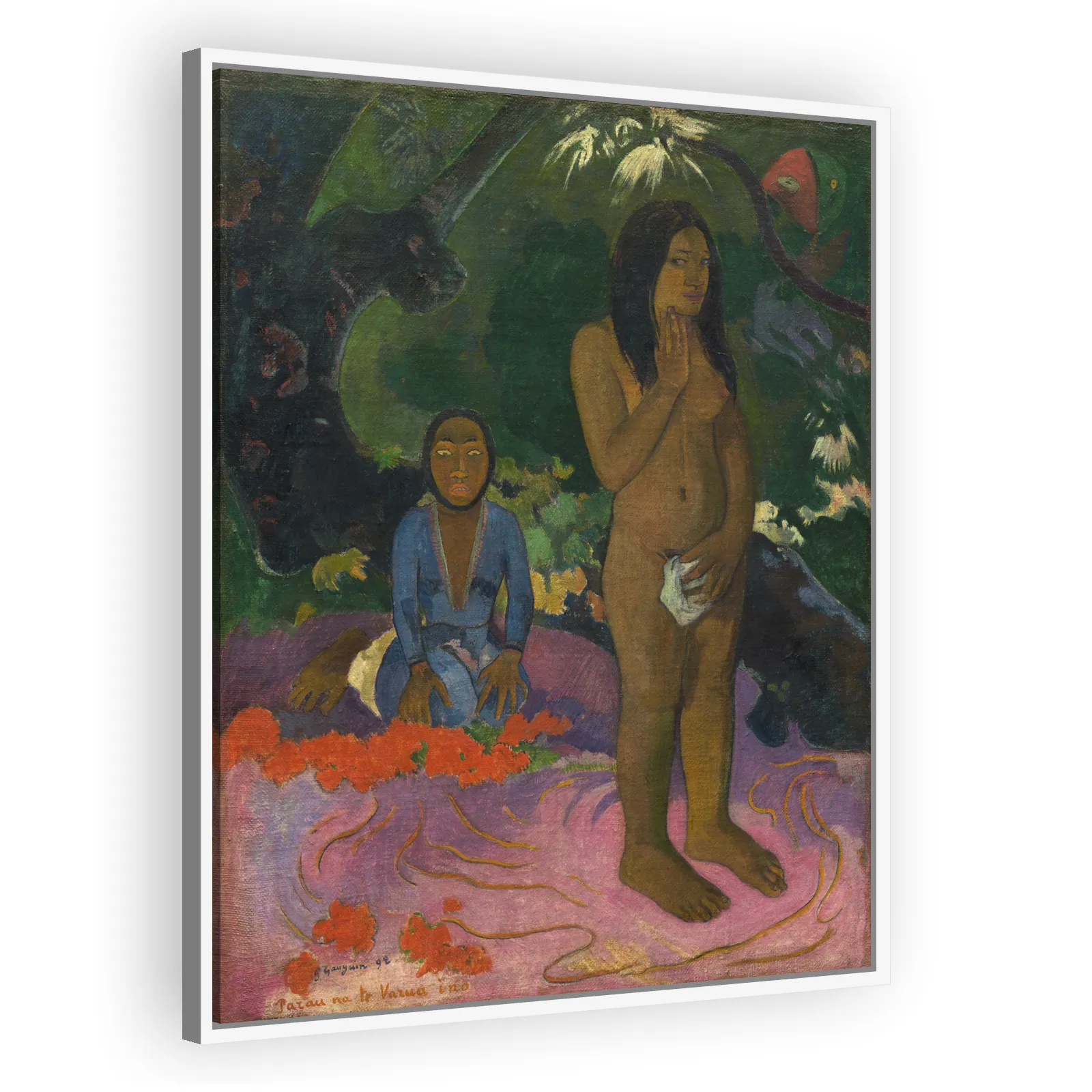 Parau na te Varua ino (Words of the Devil) by Paul Gauguin - view 5 thumbnail