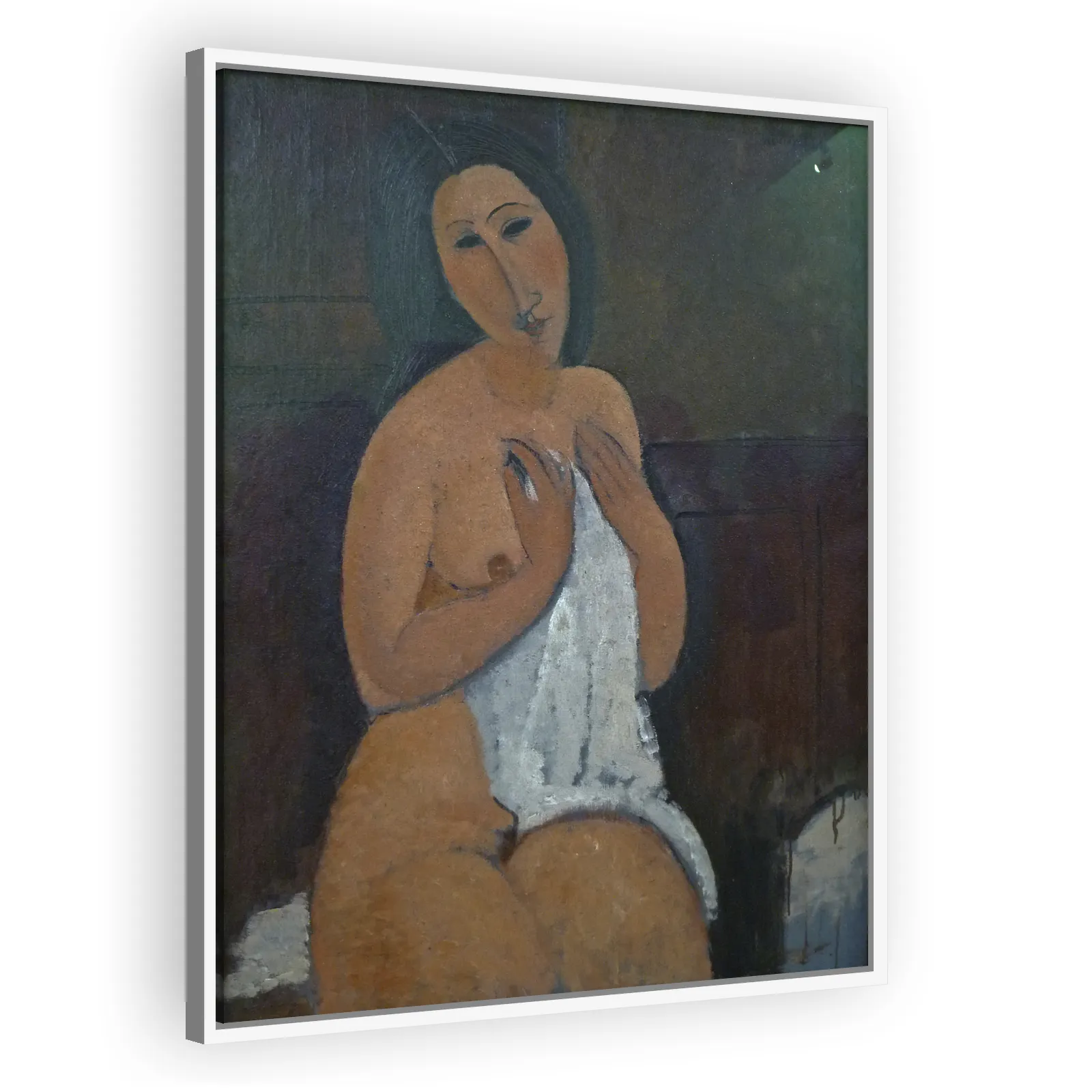 Seated Nude with Shirt by Amedeo Modigliani - view 5 thumbnail