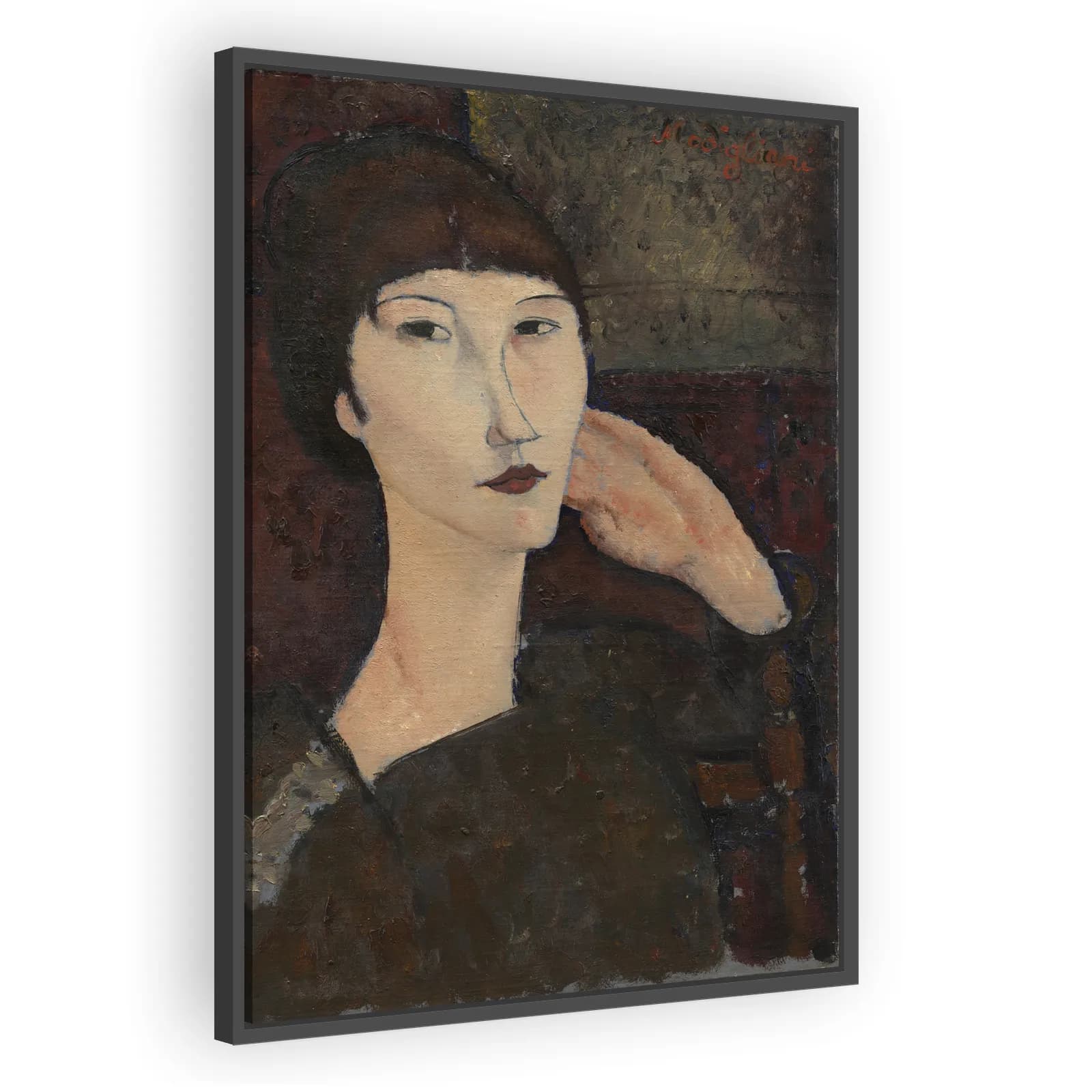 Adrienne (Woman with Bangs) by Amedeo Modigliani