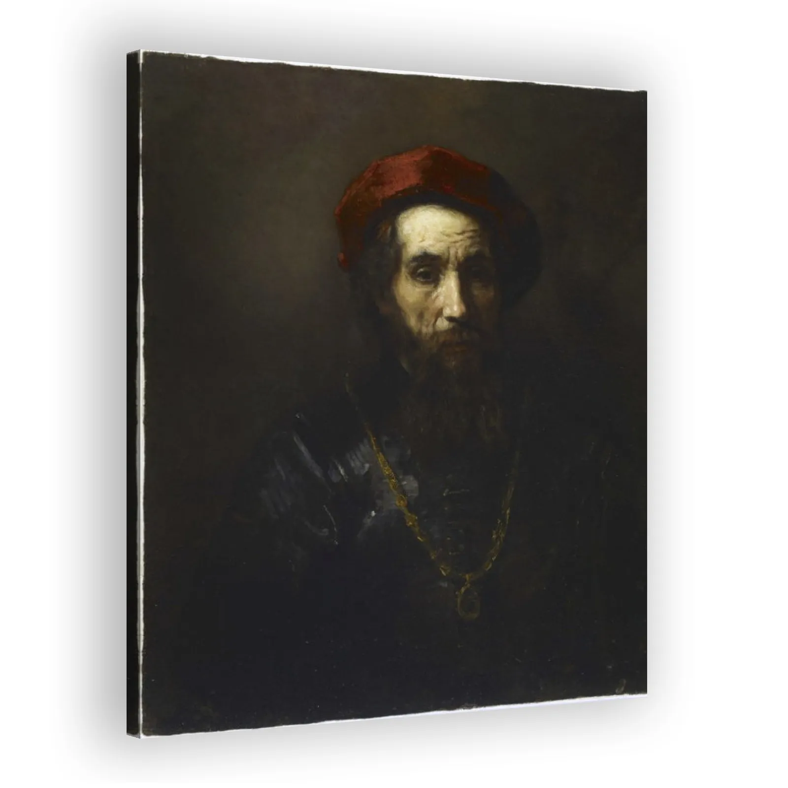 Portrait of a Rabbi by Rembrandt Van Rijn - view 2 thumbnail