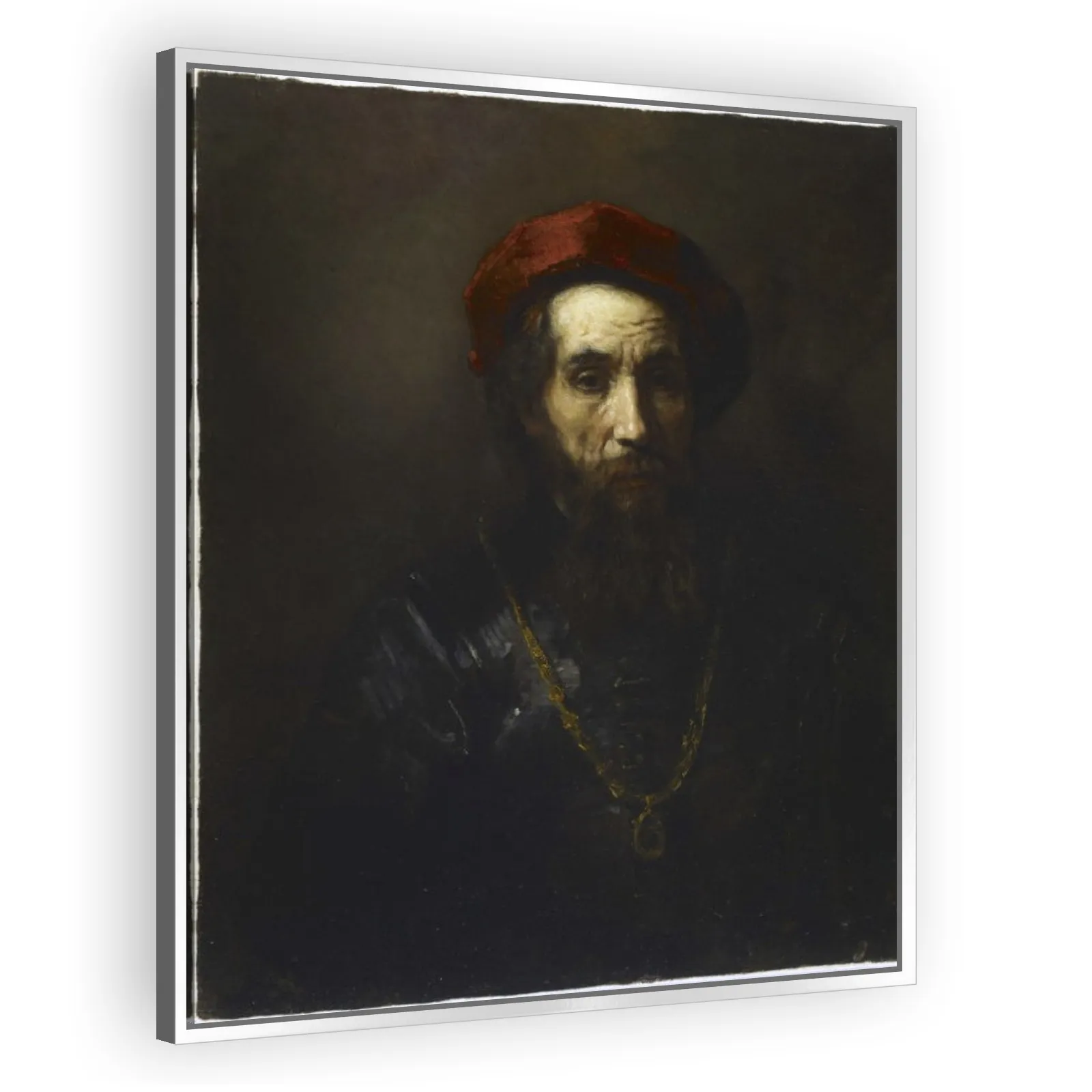 Portrait of a Rabbi by Rembrandt Van Rijn - view 4 thumbnail