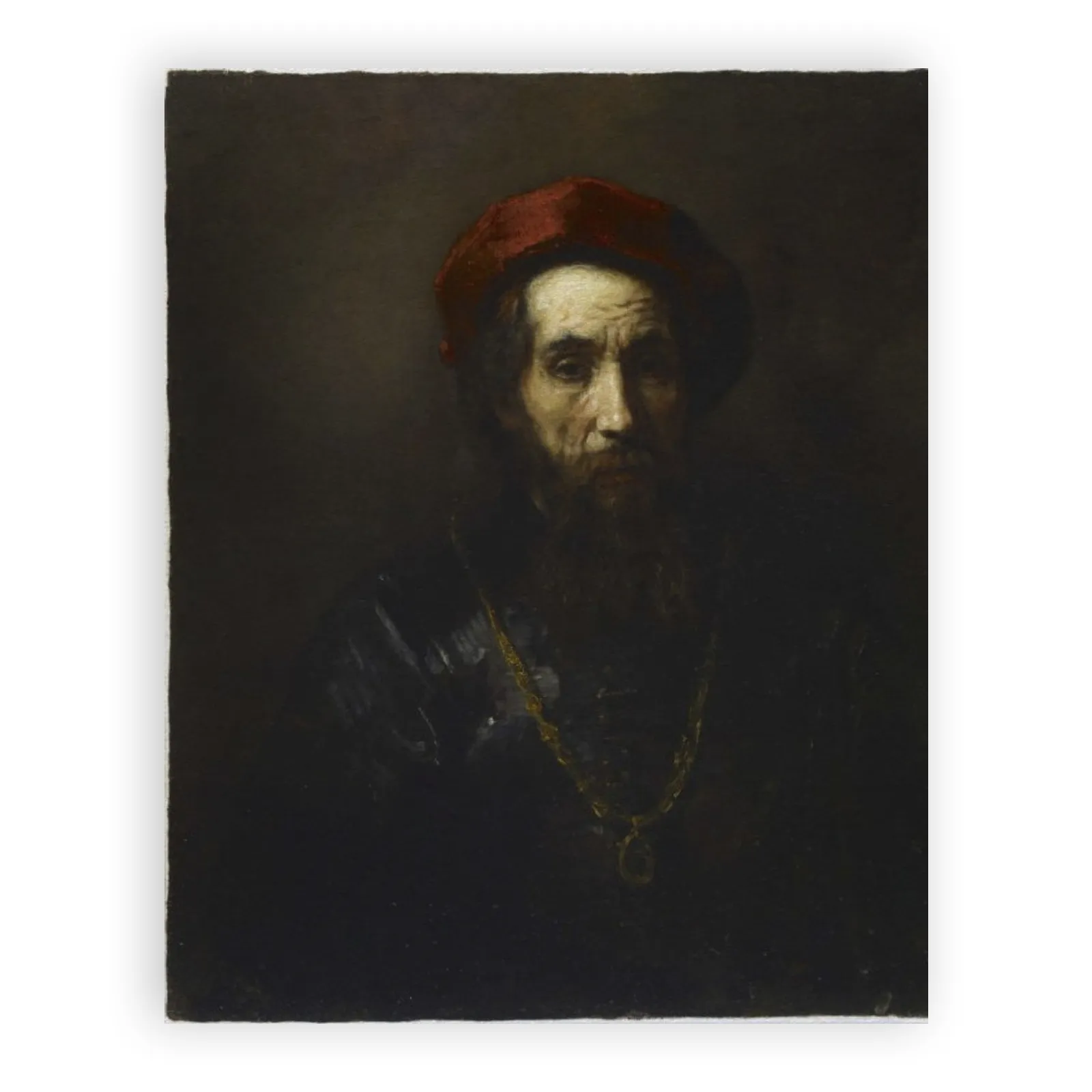 Portrait of a Rabbi by Rembrandt Van Rijn - view 6 thumbnail