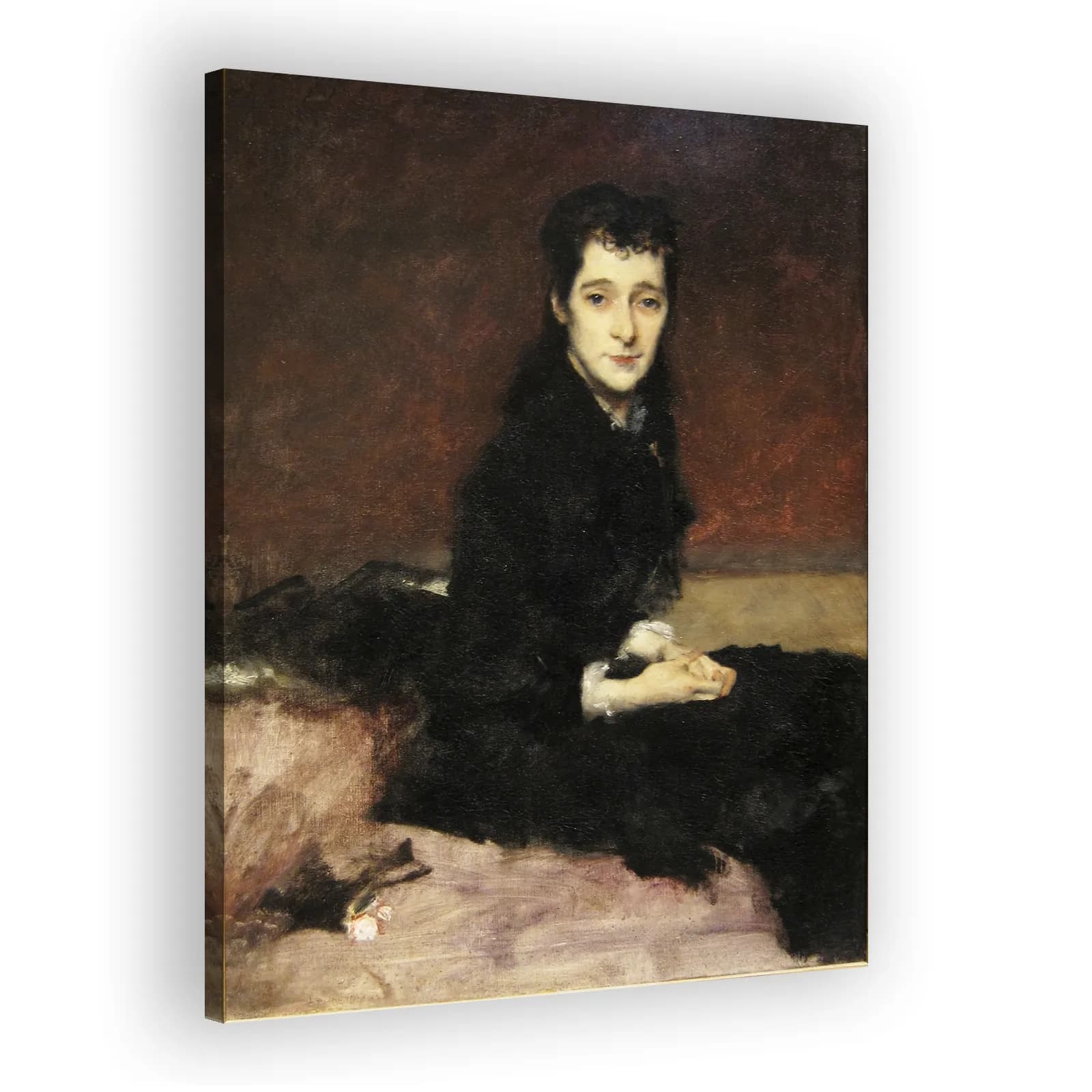 Mrs. Charles Gifford Dyer (Mary Anthony) by John Singer Sargent - view 2 thumbnail