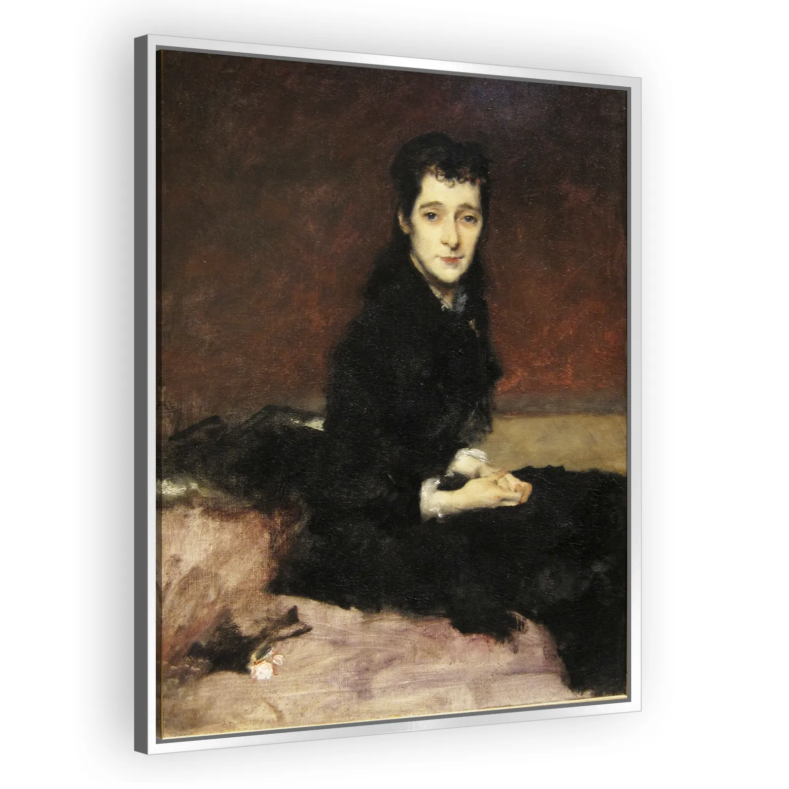 Mrs. Charles Gifford Dyer (Mary Anthony) by John Singer Sargent - view 4 thumbnail