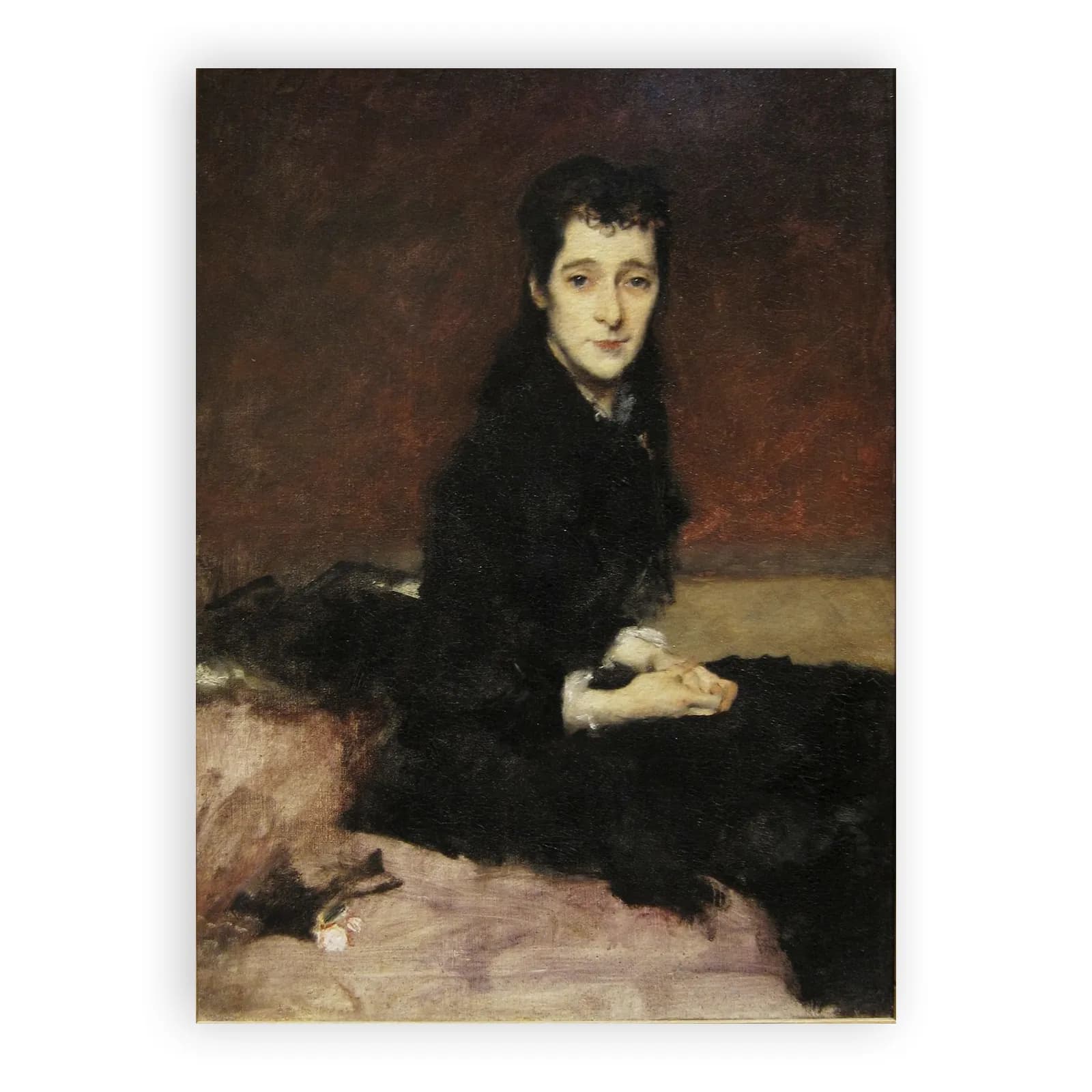 Mrs. Charles Gifford Dyer (Mary Anthony) by John Singer Sargent - view 6 thumbnail