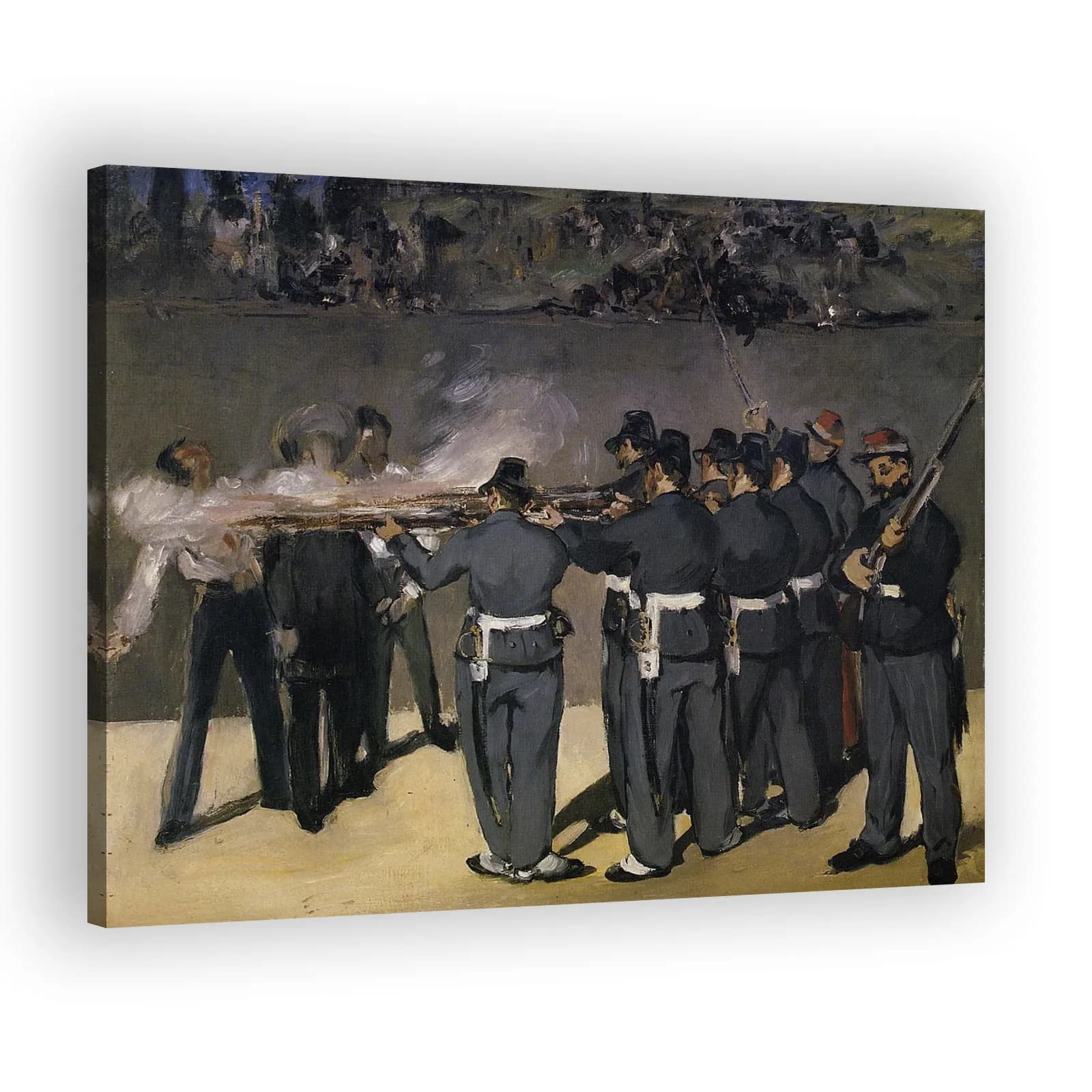 The Execution of Emperor Maximilian by Edouard Manet - view 2 thumbnail