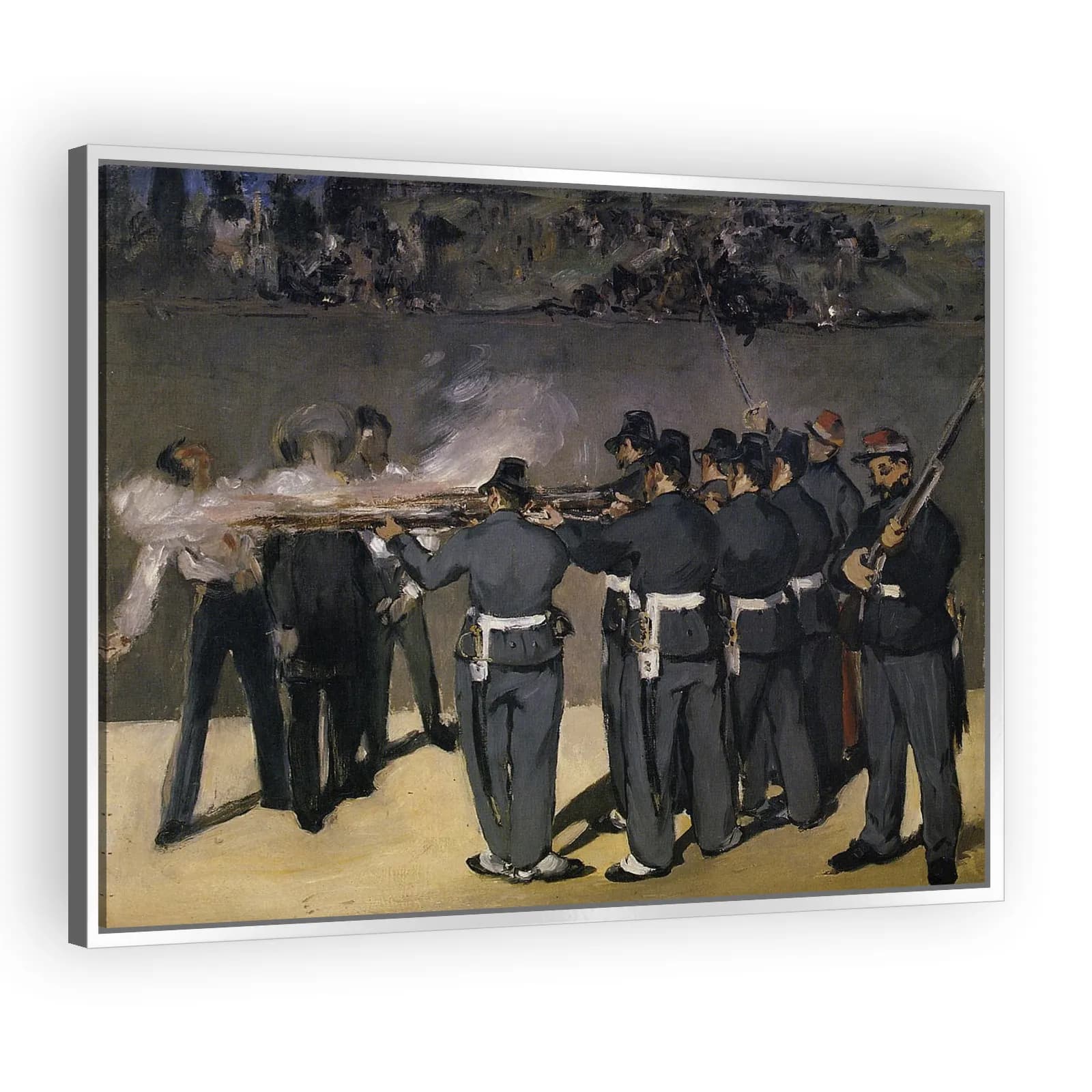 The Execution of Emperor Maximilian by Edouard Manet - view 4 thumbnail