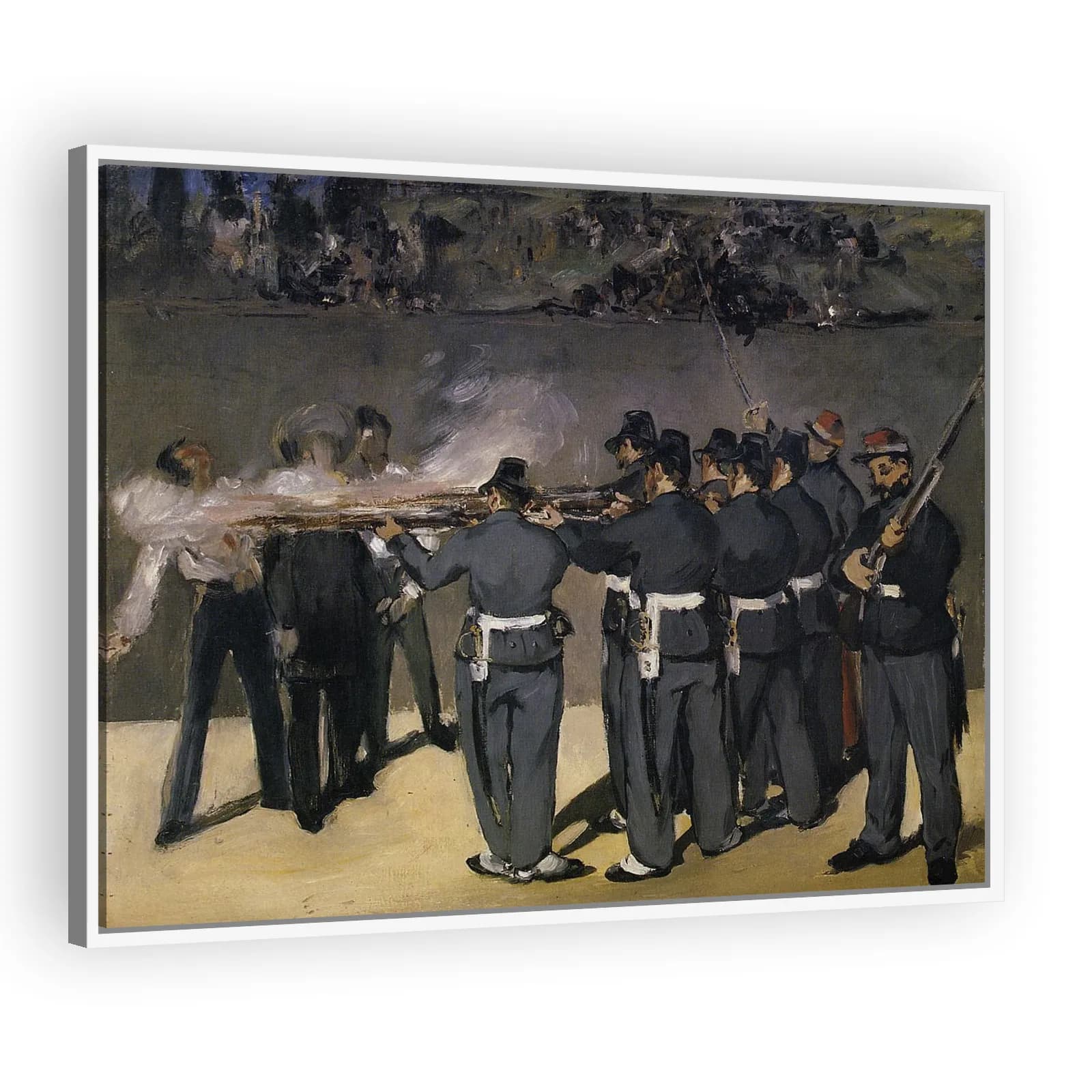 The Execution of Emperor Maximilian by Edouard Manet - view 5 thumbnail