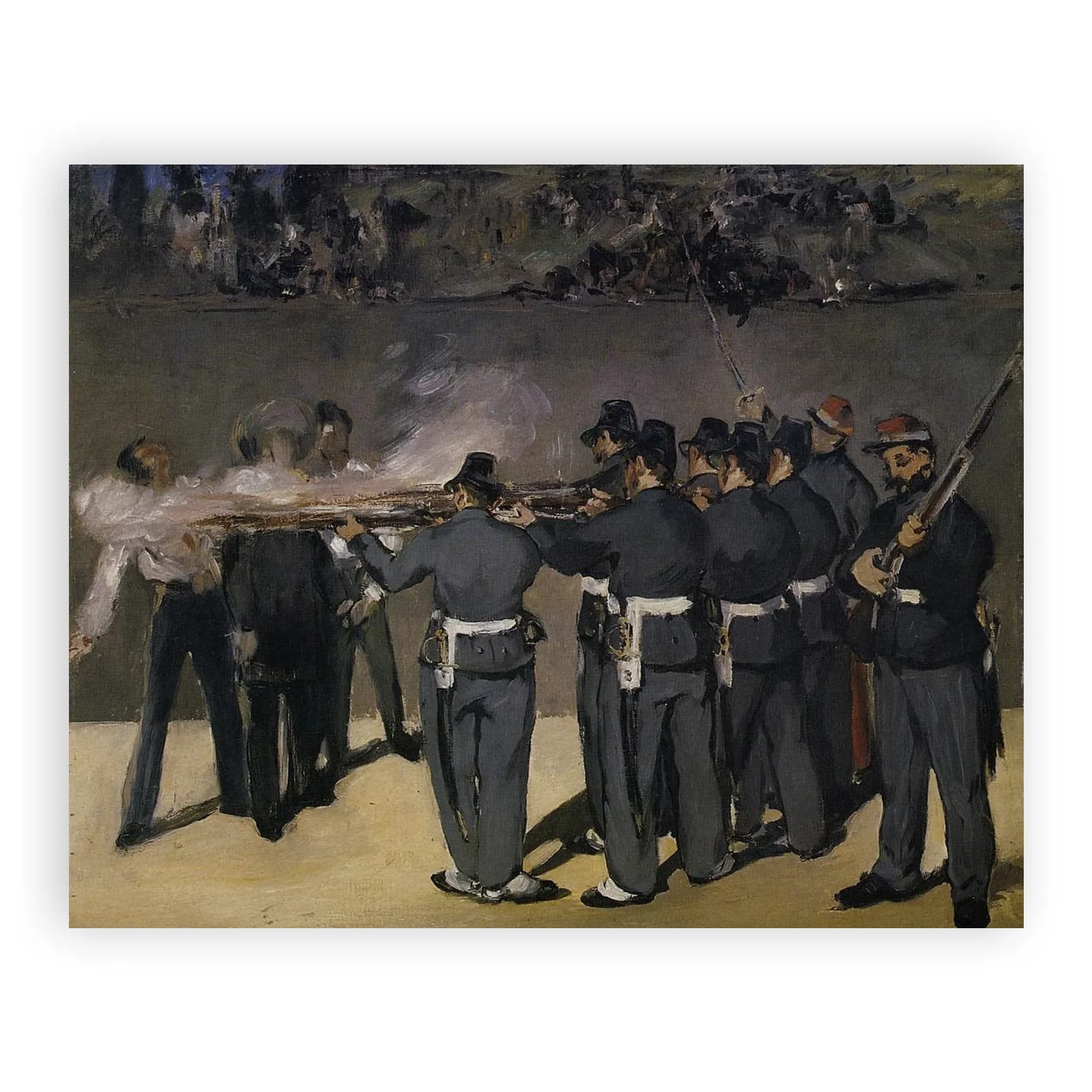 The Execution of Emperor Maximilian by Edouard Manet - view 6 thumbnail