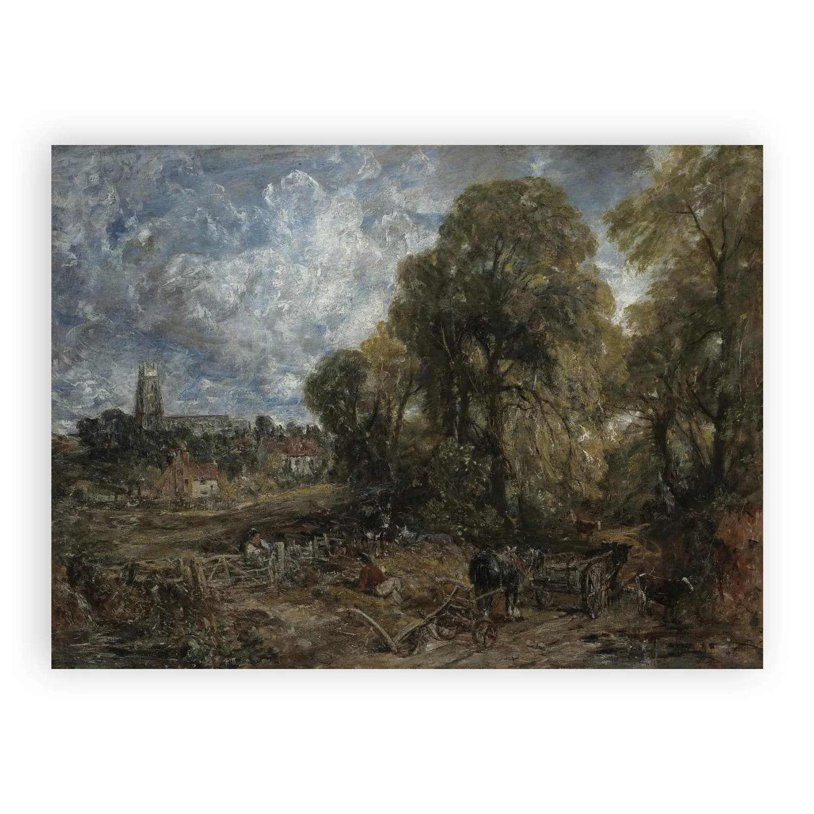 Stoke-by-Nayland by John Constable - view 6 thumbnail