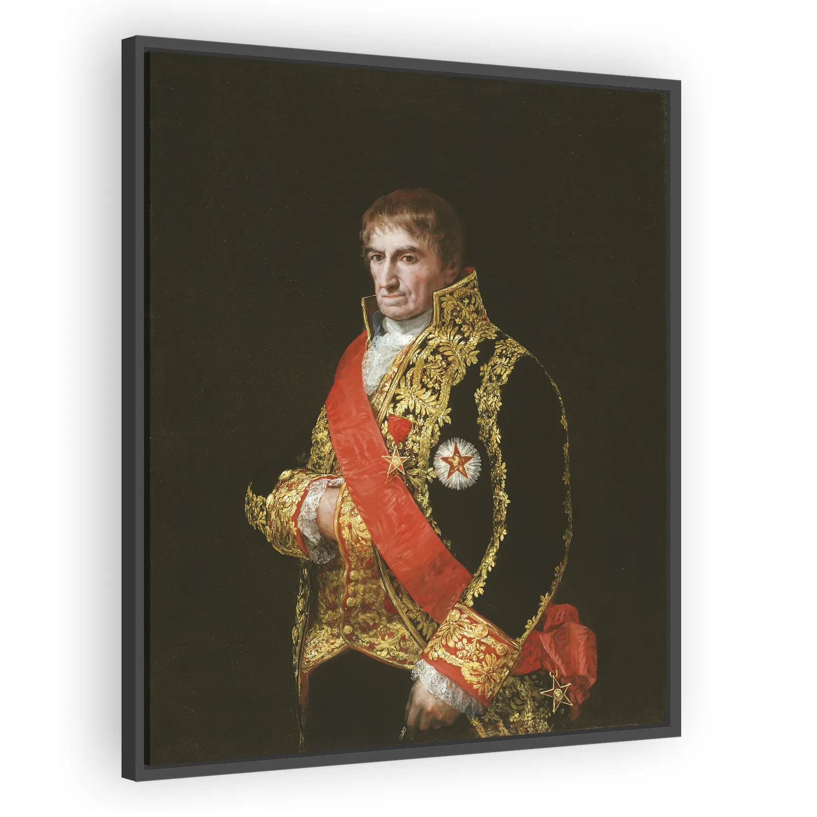 Portrait of General José Manuel Romero by Francisco Goya