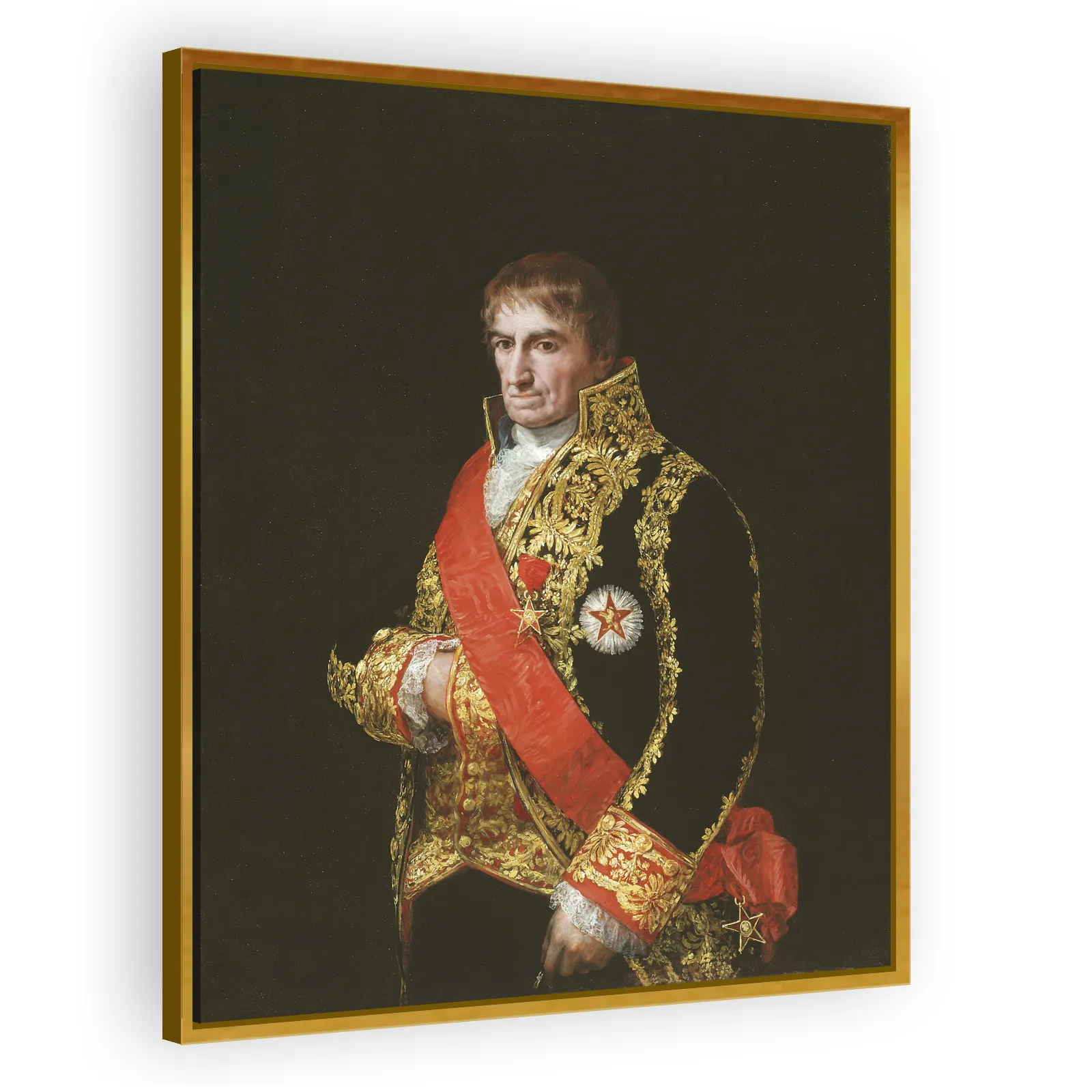 Portrait of General José Manuel Romero by Francisco Goya - view 3 thumbnail