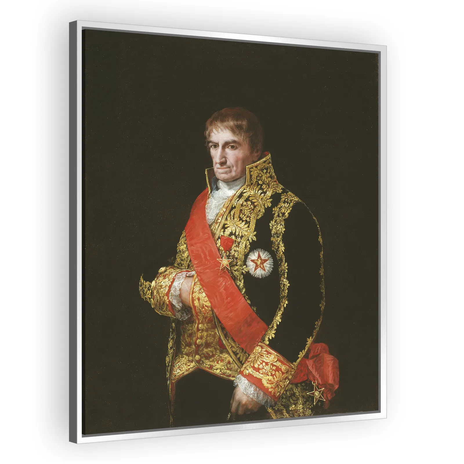 Portrait of General José Manuel Romero by Francisco Goya - view 4 thumbnail