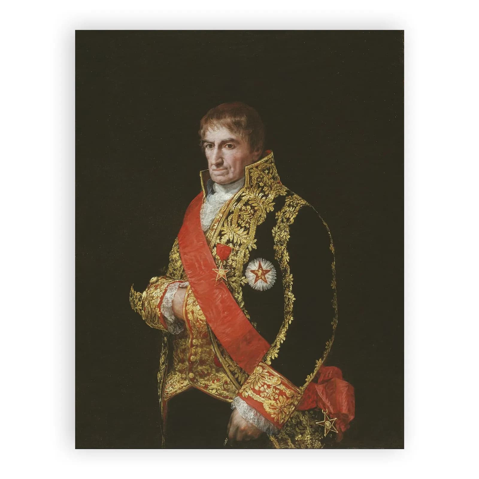 Portrait of General José Manuel Romero by Francisco Goya - view 6 thumbnail