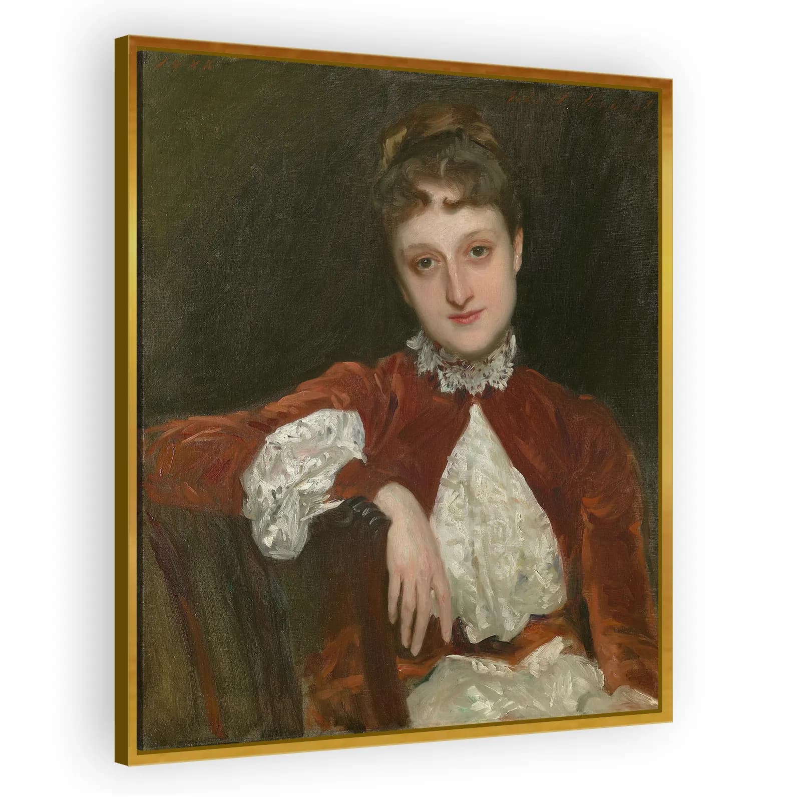 Mrs. Charles Deering (Marion Denison Whipple) by John Singer Sargent - view 3 thumbnail