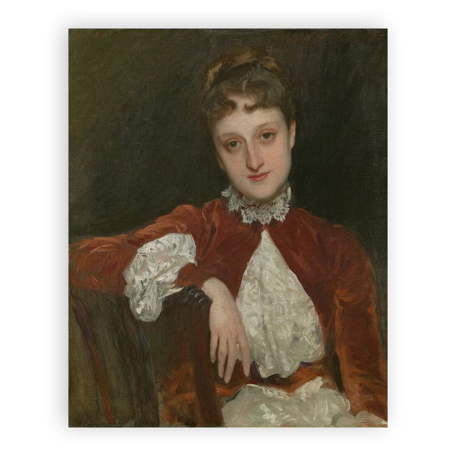 Mrs. Charles Deering (Marion Denison Whipple) by John Singer Sargent - view 6 thumbnail
