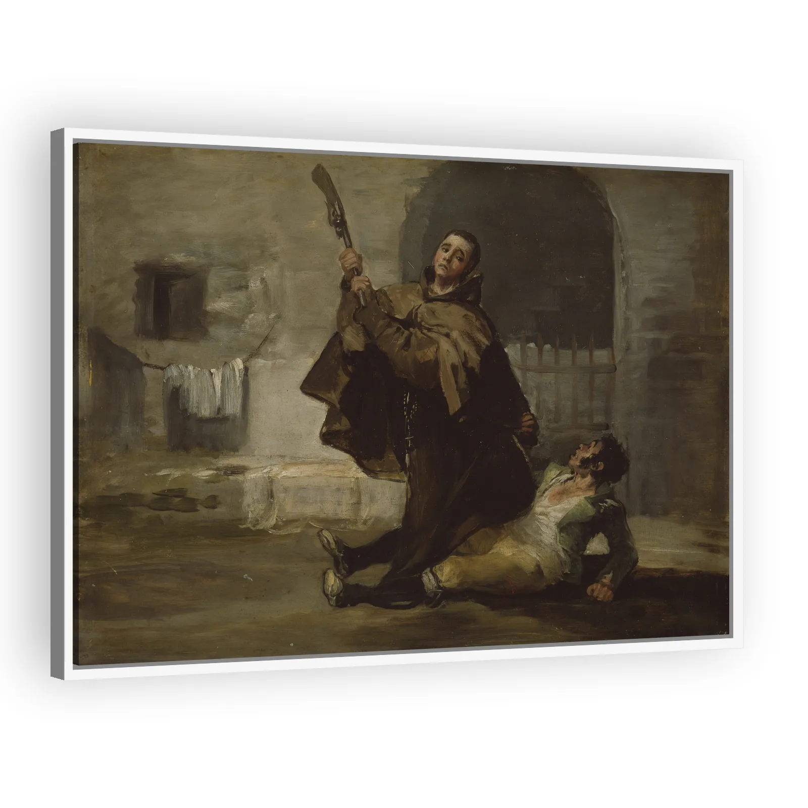 Friar Pedro Clubs El Maragato with the Butt of the Gun by Francisco Goya - view 5 thumbnail