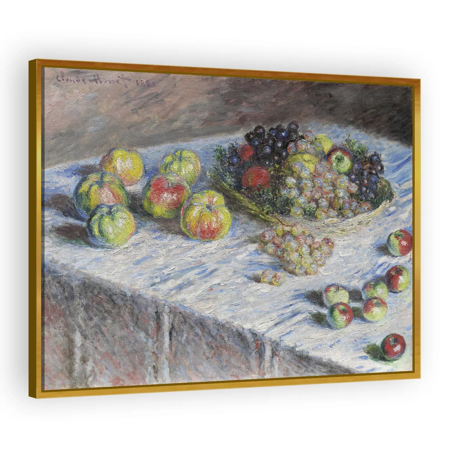 Apples and Grapes by Claude Monet - view 3 thumbnail