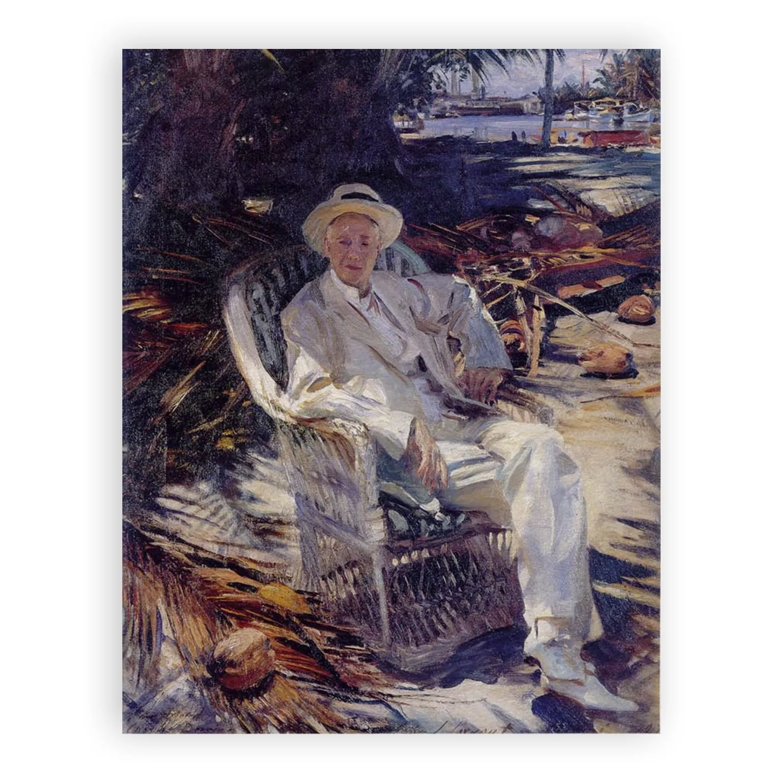 Portrait of Charles Deering by John Singer Sargent - view 6 thumbnail