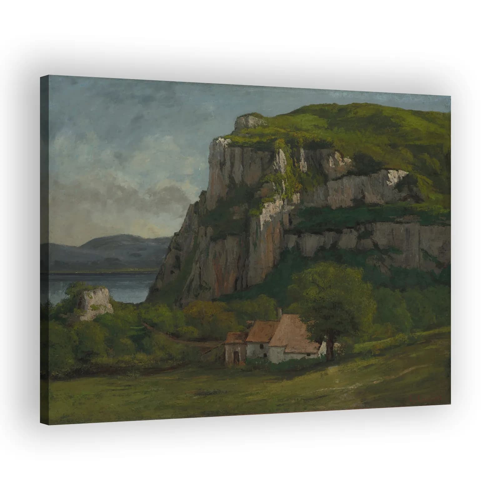 The Rock of Hautepierre by Gustave Courbet - view 2 thumbnail