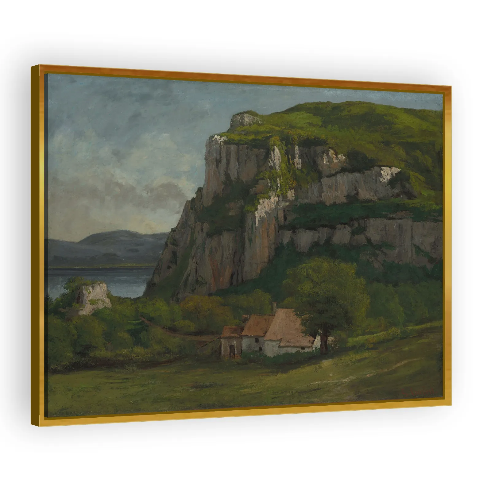 The Rock of Hautepierre by Gustave Courbet - view 3 thumbnail