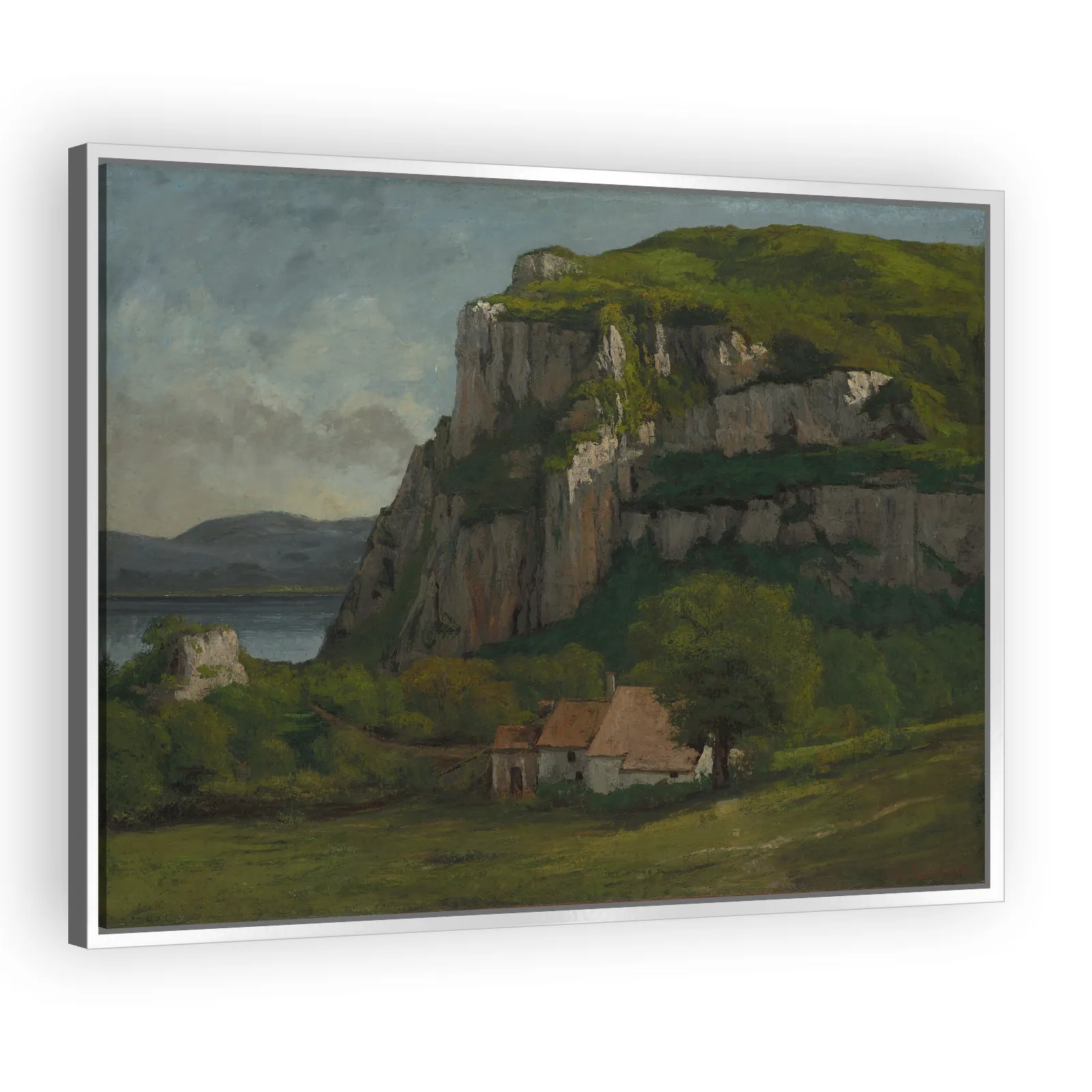 The Rock of Hautepierre by Gustave Courbet - view 4 thumbnail