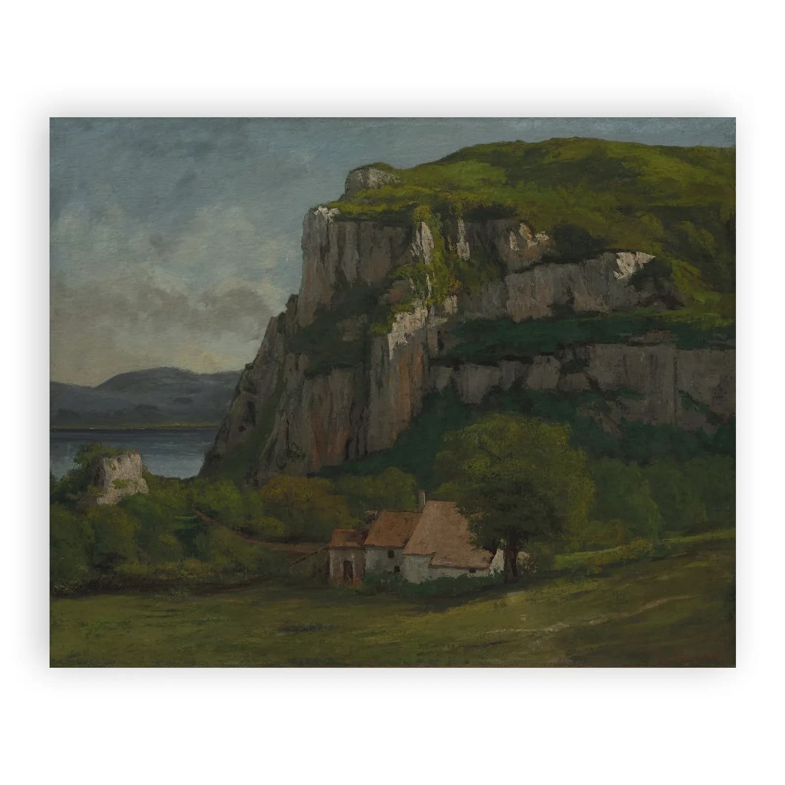 The Rock of Hautepierre by Gustave Courbet - view 6 thumbnail