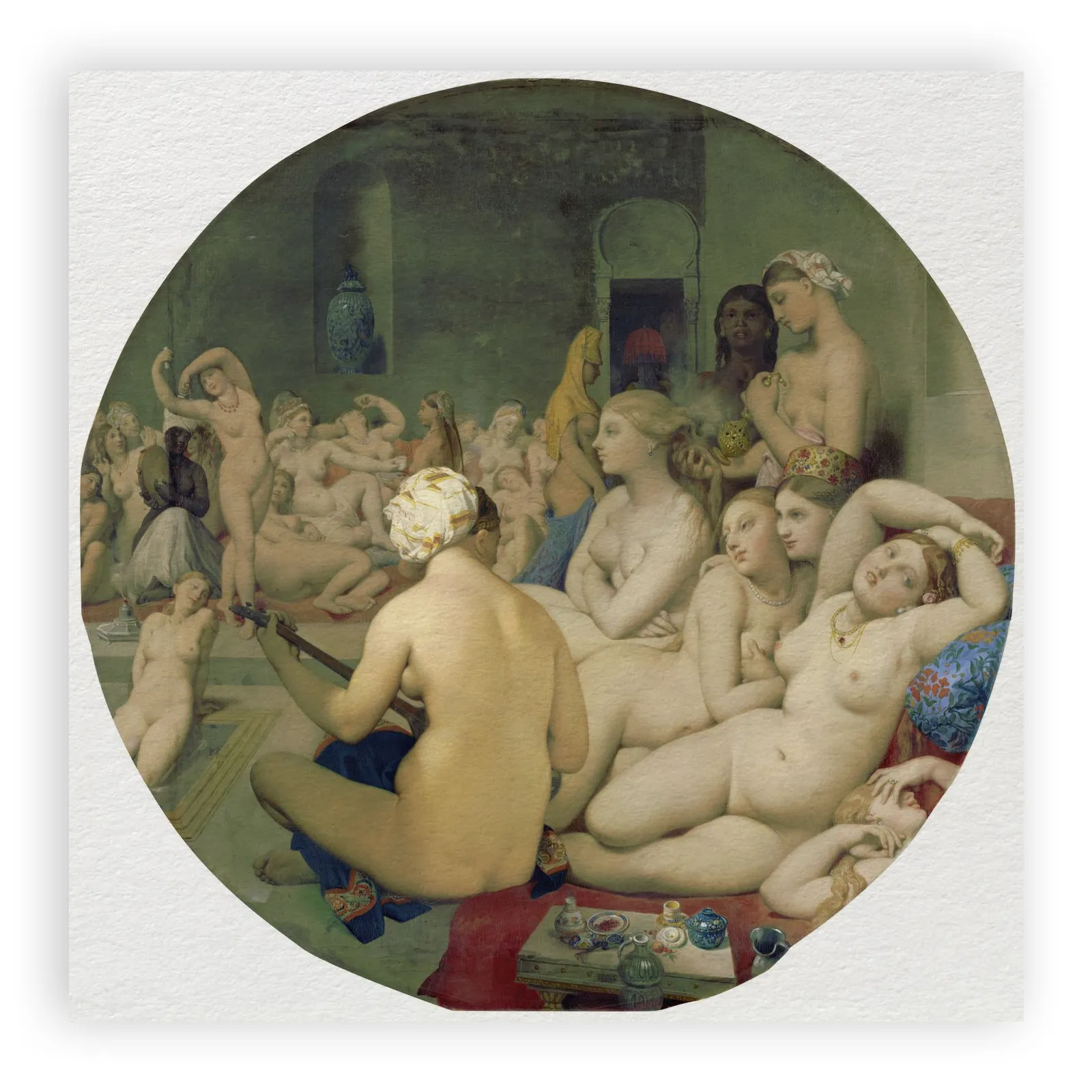 The Turkish Bath by Jean Auguste Dominique Ingres - view 6 thumbnail
