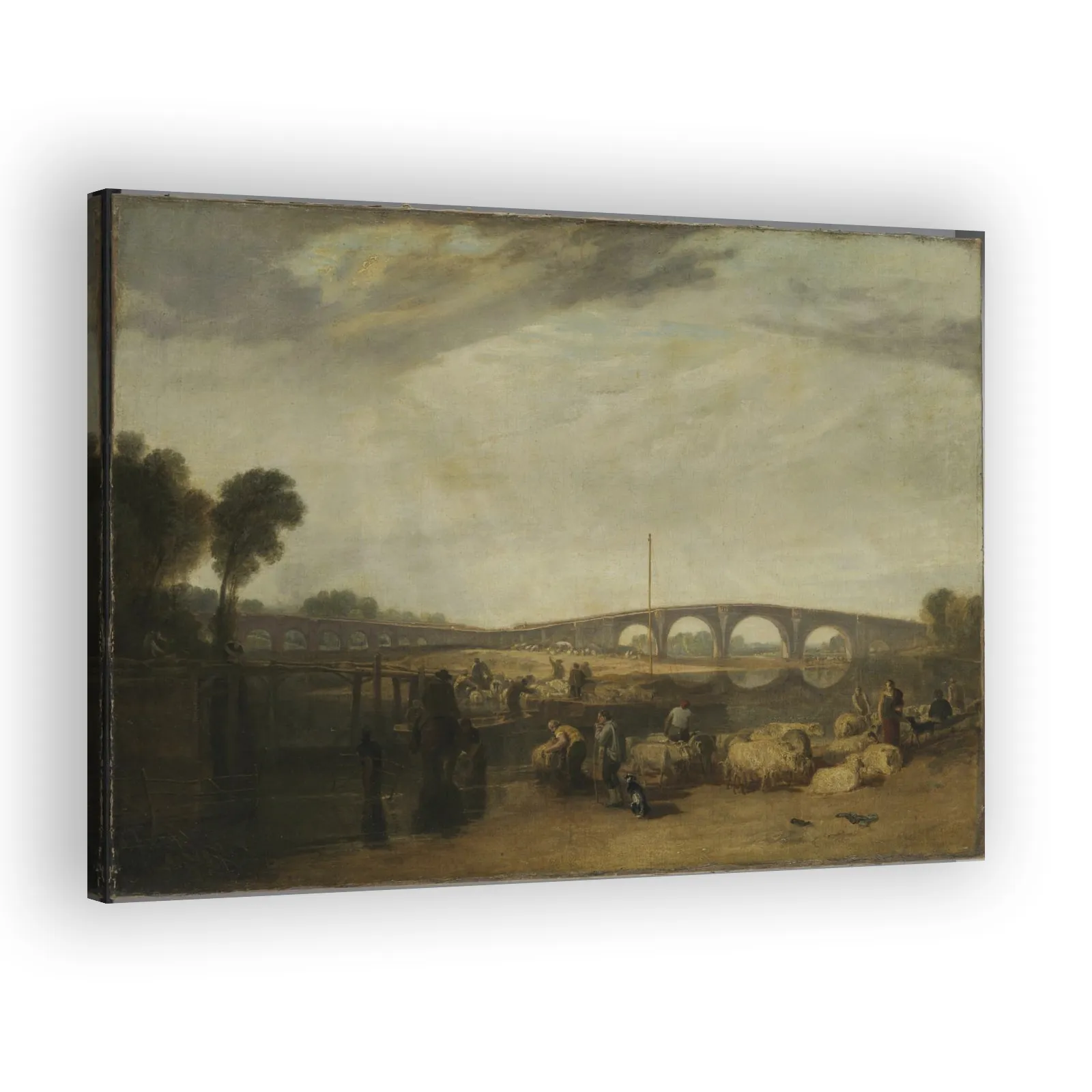 Walton Bridges by J M W Turner - view 2 thumbnail